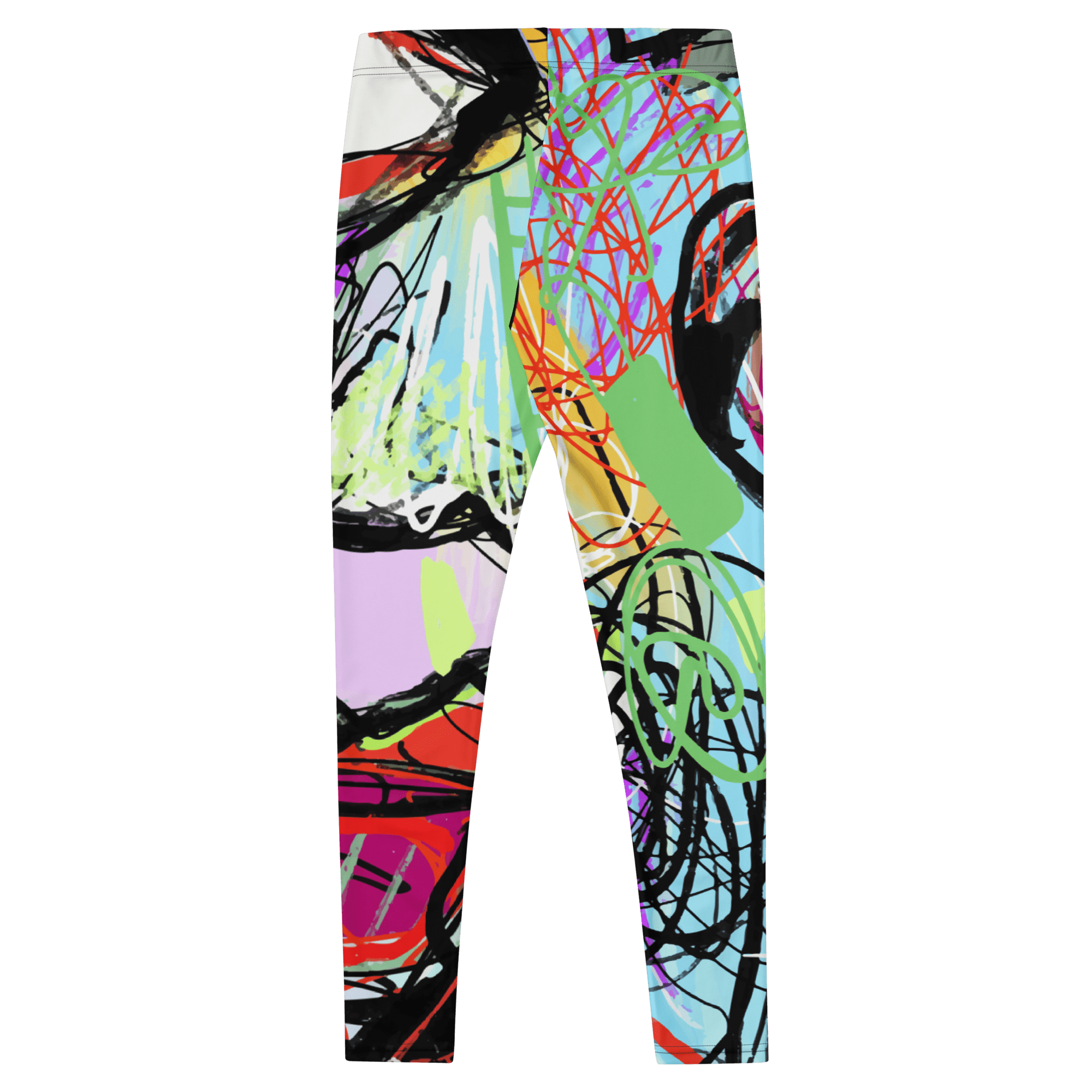 Abstract Leggings - Ghetto Rags