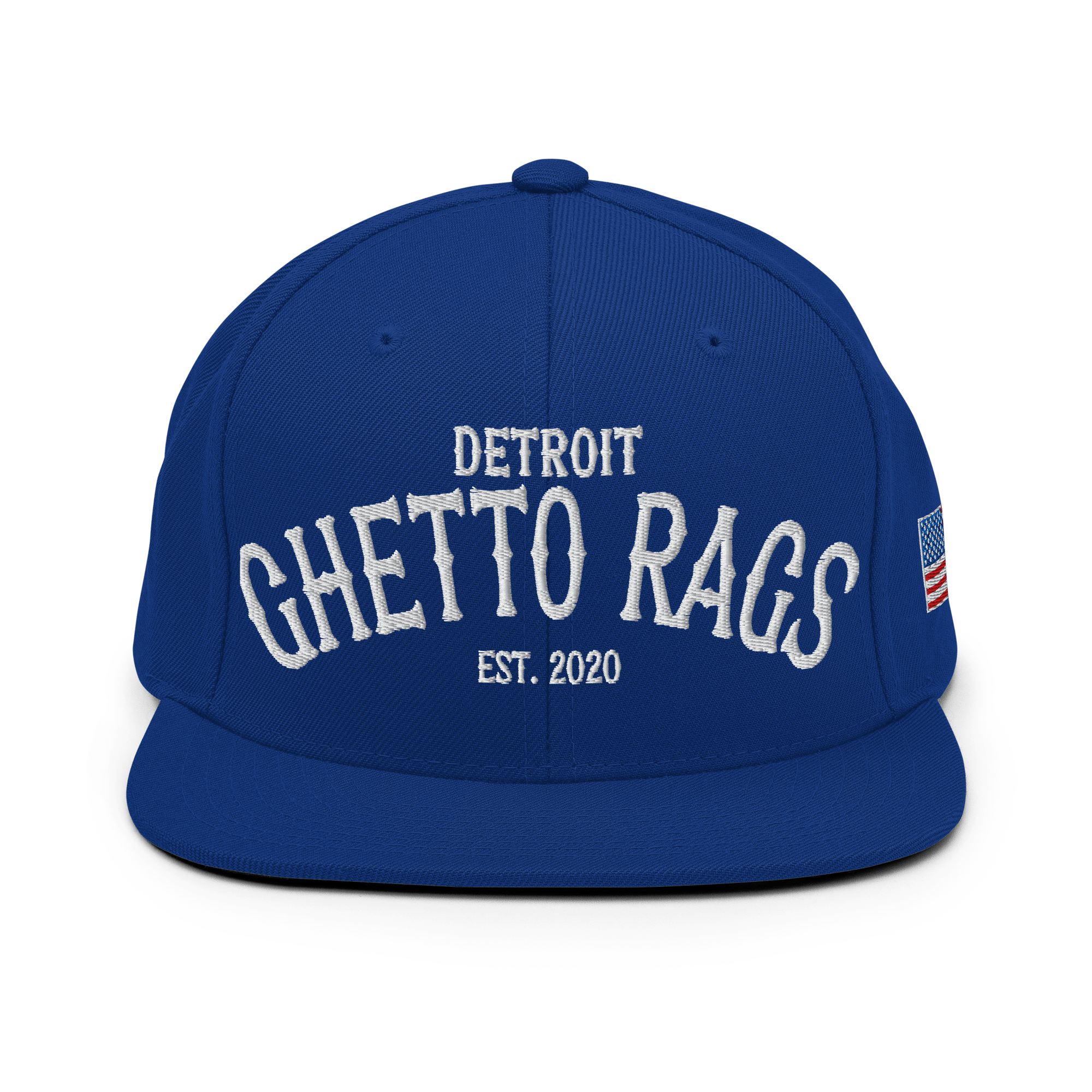Detroit Ghetto Rags Snapback Hat - Ghetto Rags
