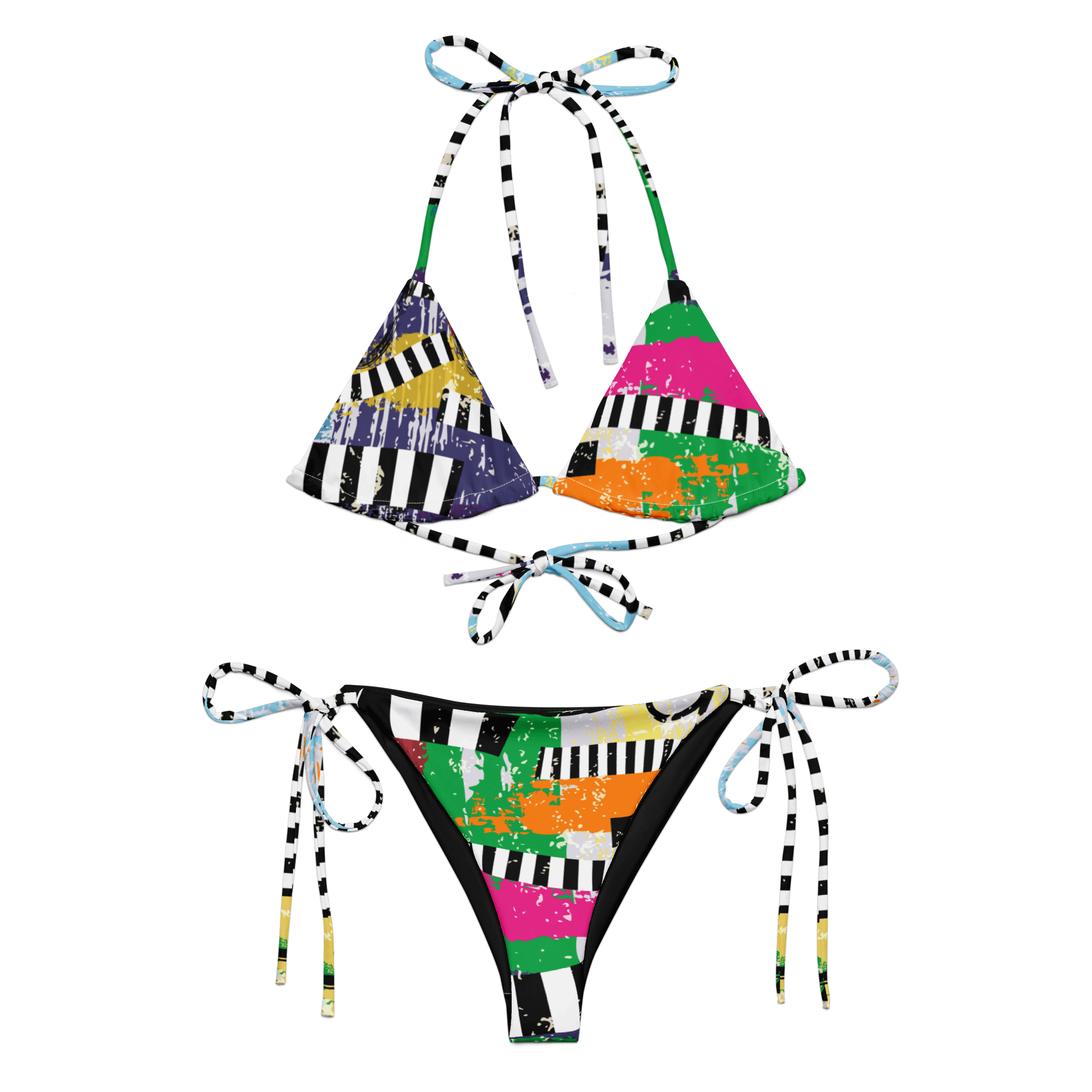 Ghetto Art String Bikini - Ghetto Rags