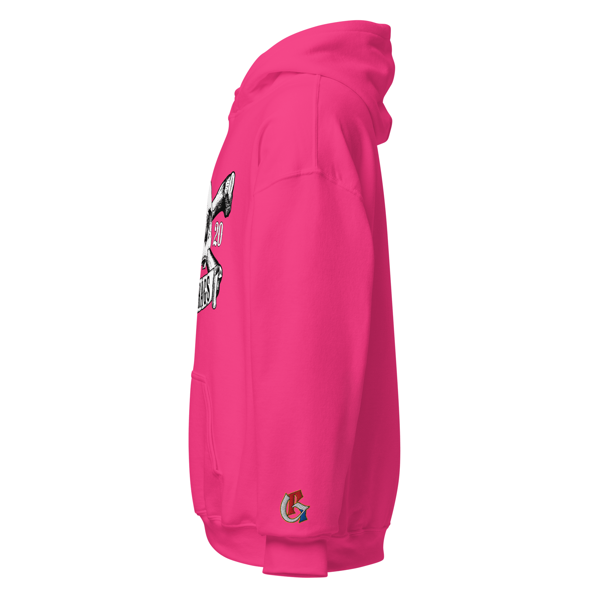 Ghetto Rags Crossbones Hoodie - Ghetto Rags