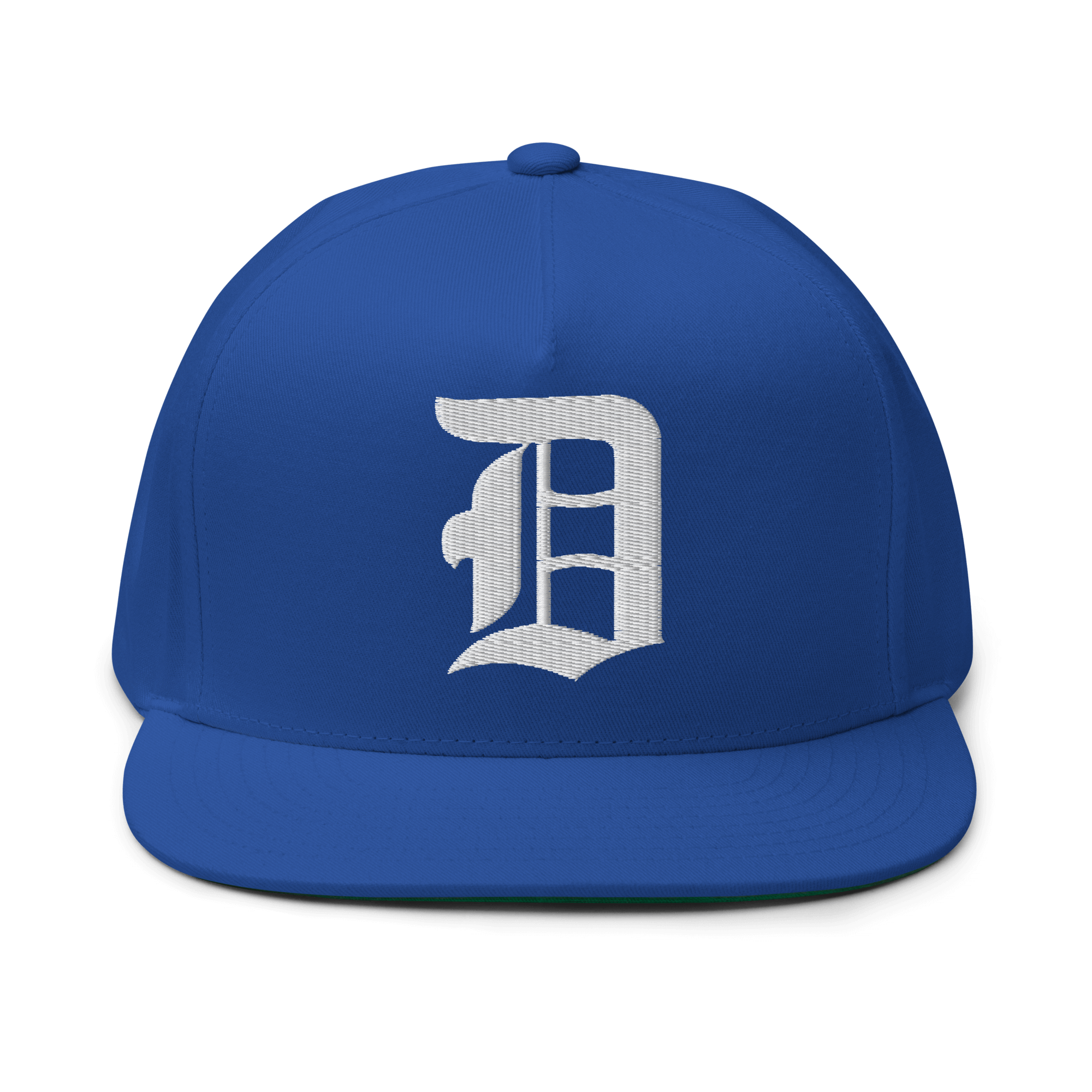 Ghetto Rags Detroit Flat Bill Hat - Ghetto Rags