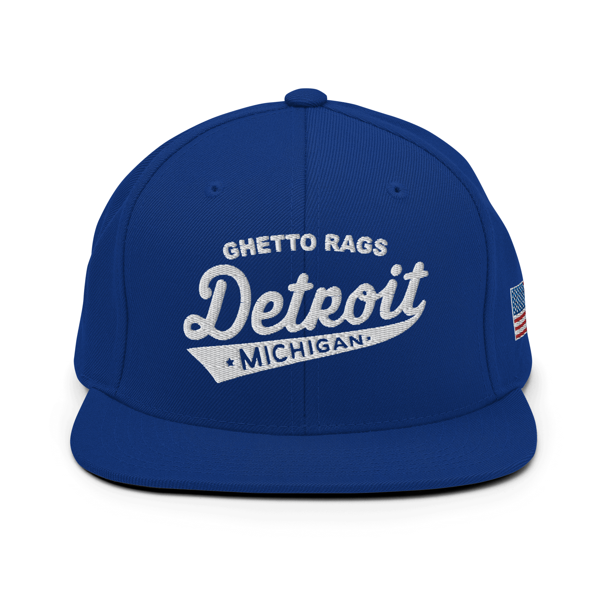 Ghetto Rags Detroit Snapback Hat - Ghetto Rags