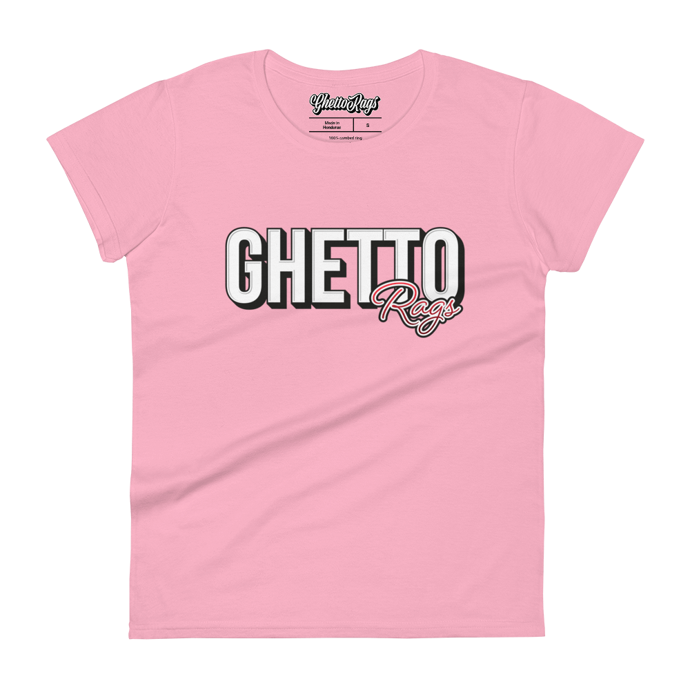 Ghetto Rags Logo Womens - Ghetto Rags