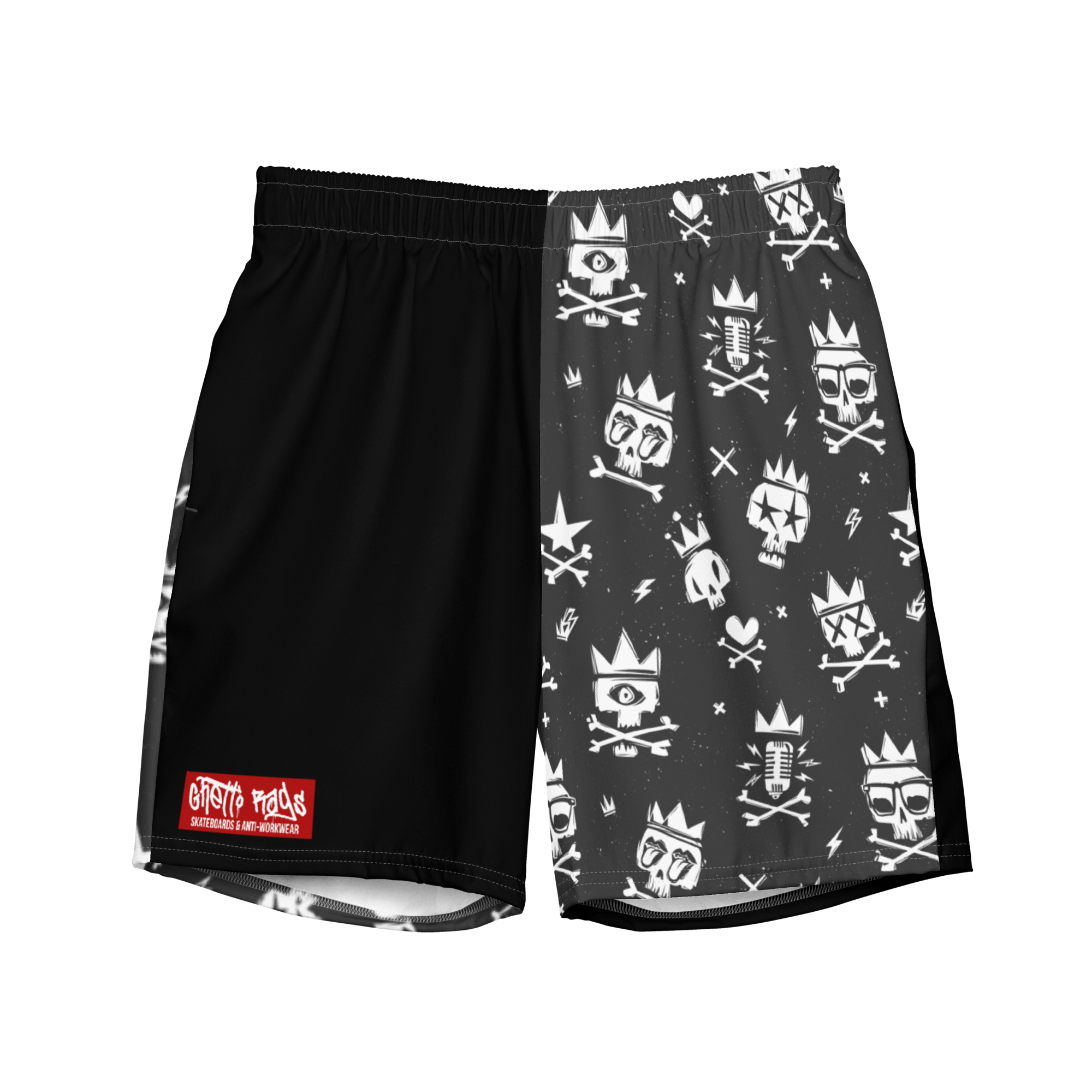 Ghetto Rags Rock Swim Trunks - Ghetto Rags