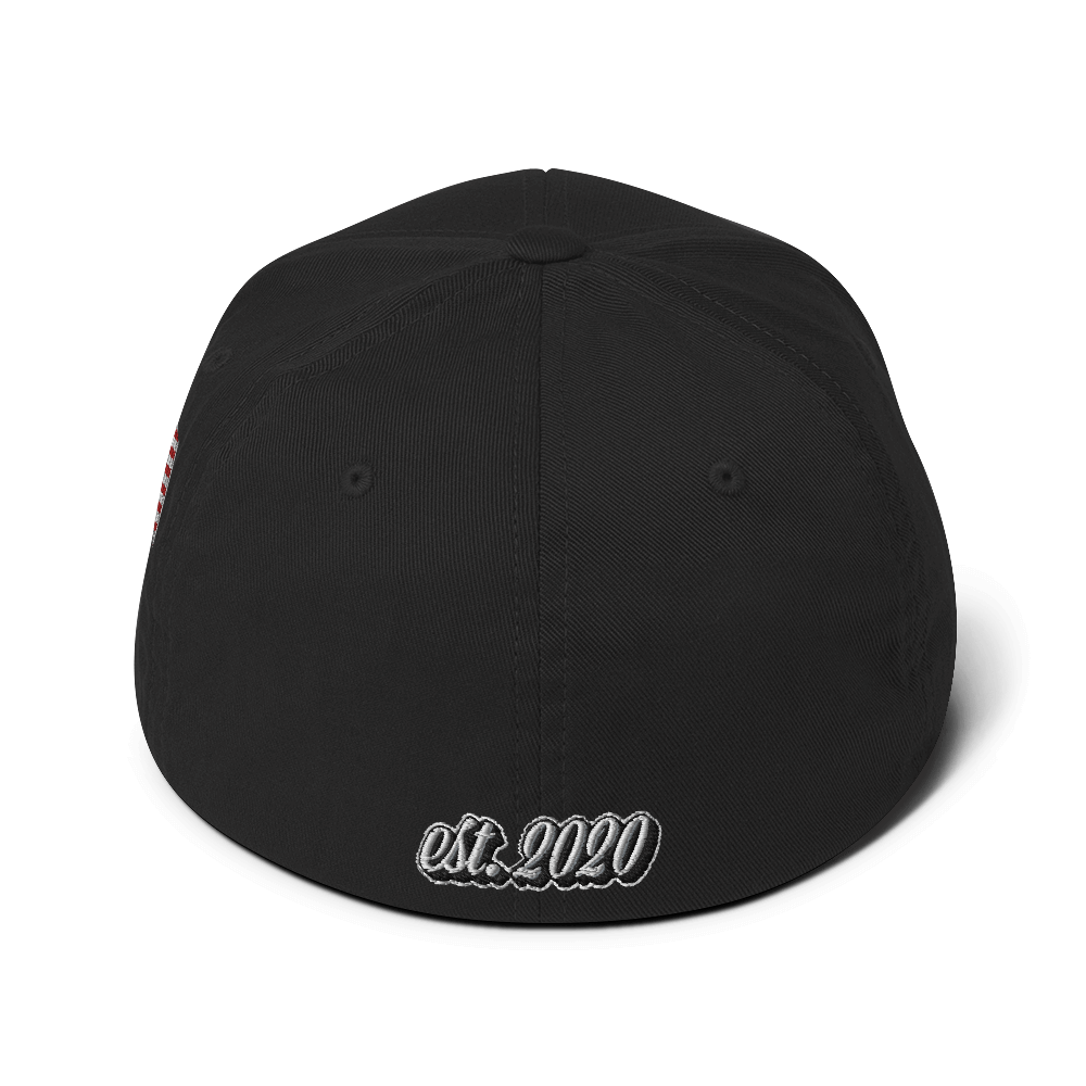 Ghetto Rags Script Flexfit Hat - Ghetto Rags