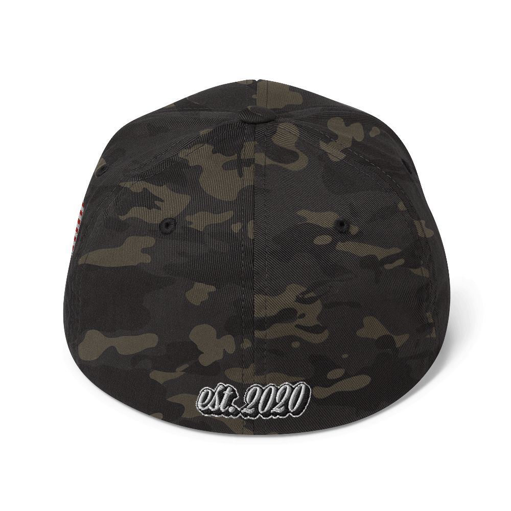 Ghetto Rags Script Flexfit Hat - Ghetto Rags