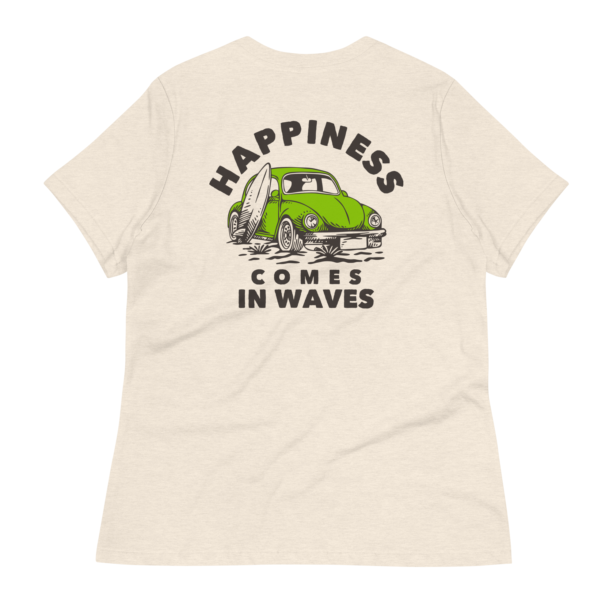 Happiness Comes in Waves Womens - Ghetto Rags