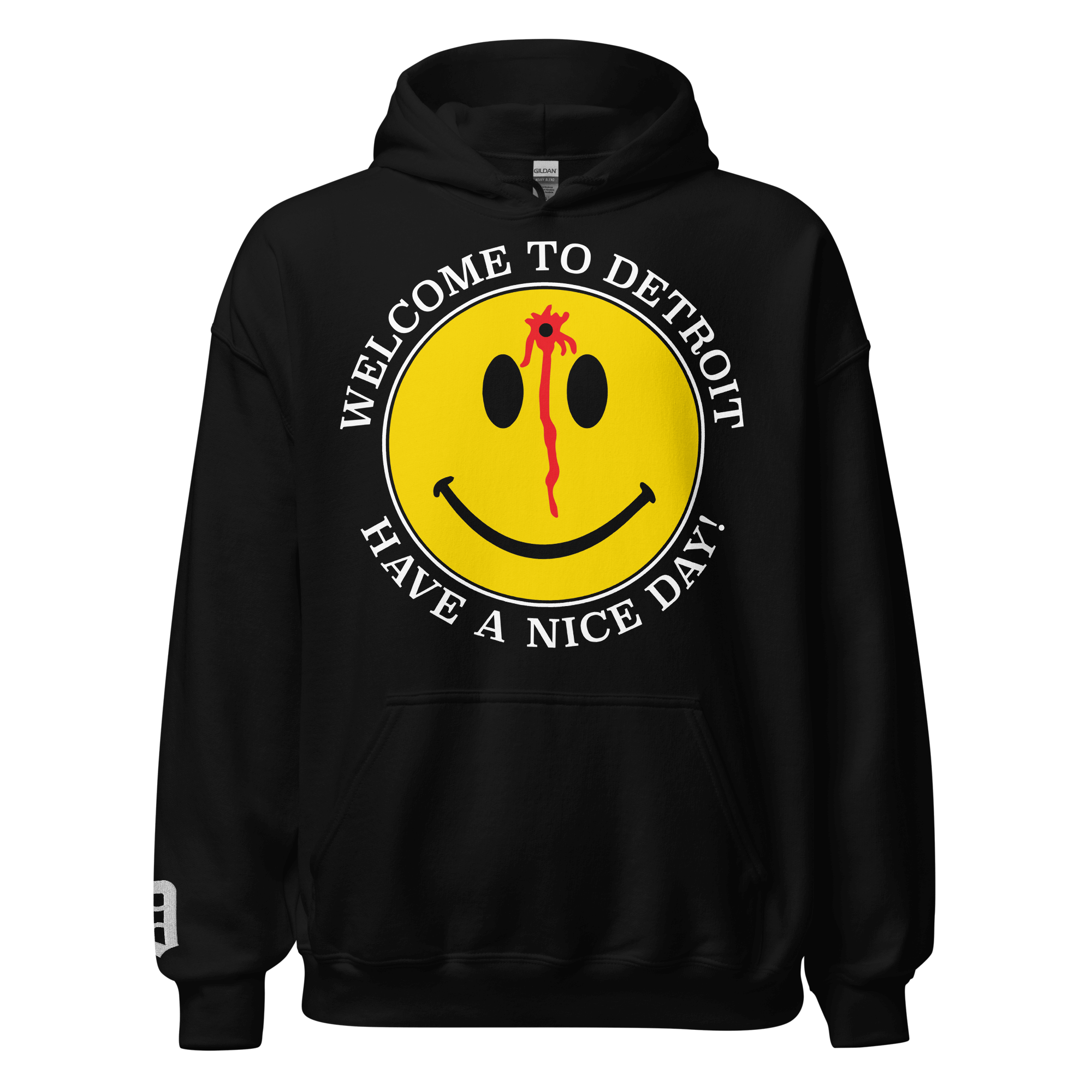 Welcome to Detroit Hoodie - Ghetto Rags