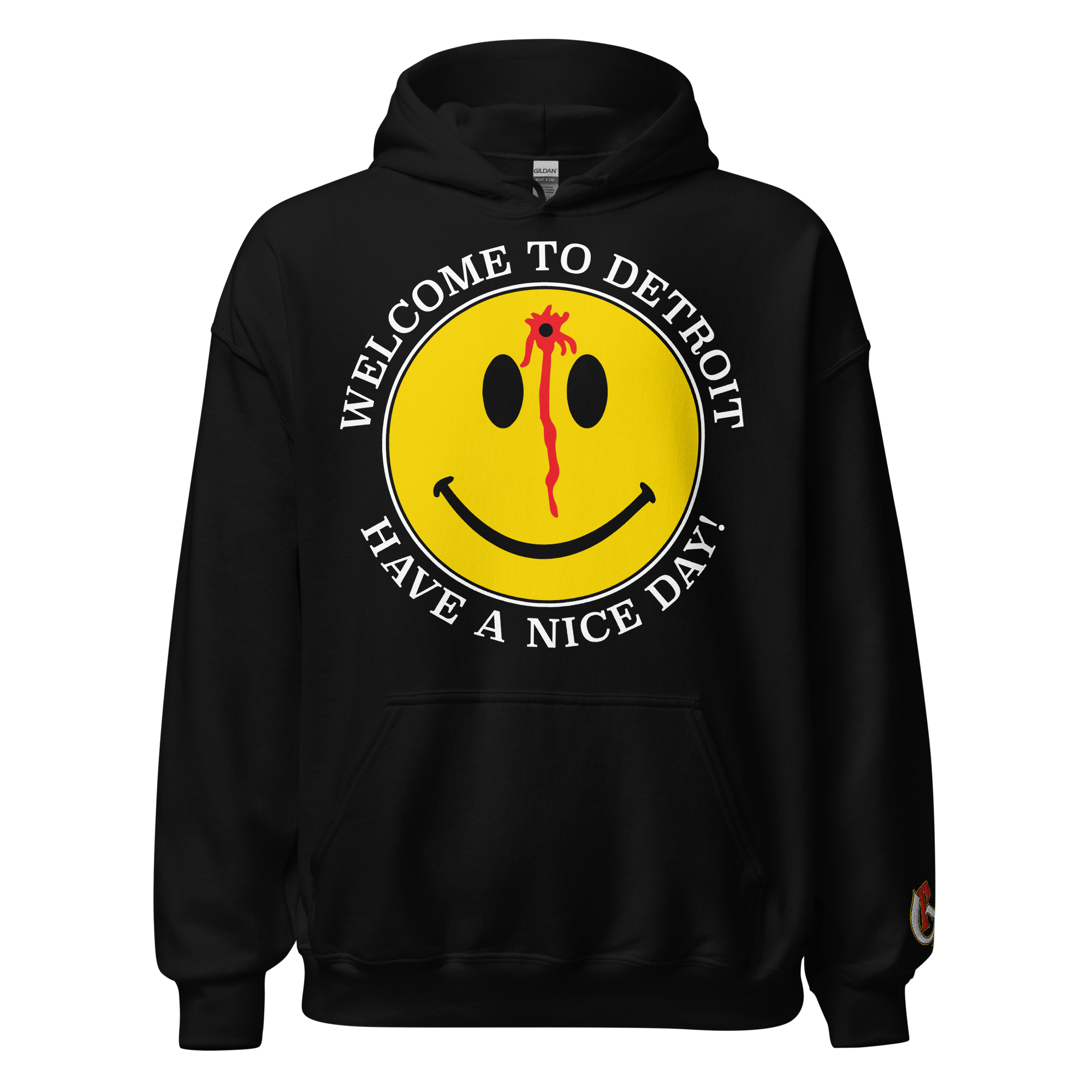 Women's Welcome to Detroit Hoodie - Ghetto Rags