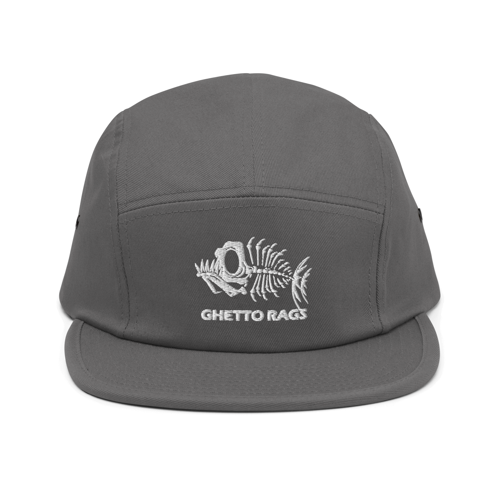 Fishbones Five Panel Cap - Ghetto Rags
