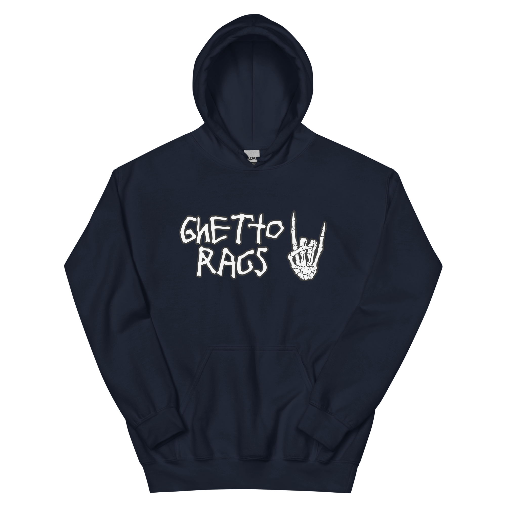 Ghetto Bones Hoodie - Ghetto Rags