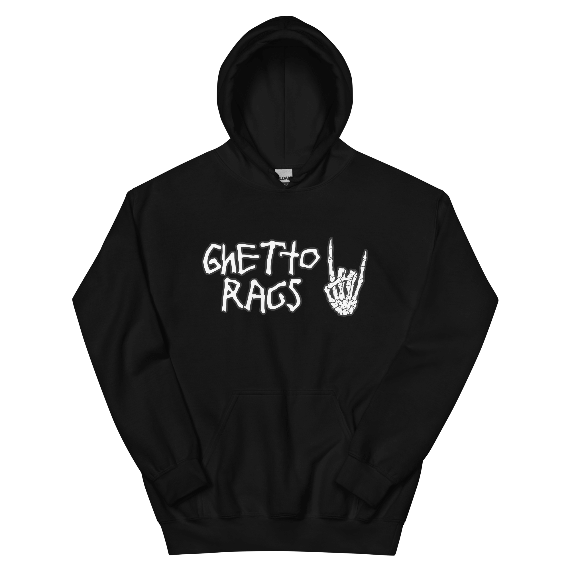 Ghetto Bones Hoodie - Ghetto Rags