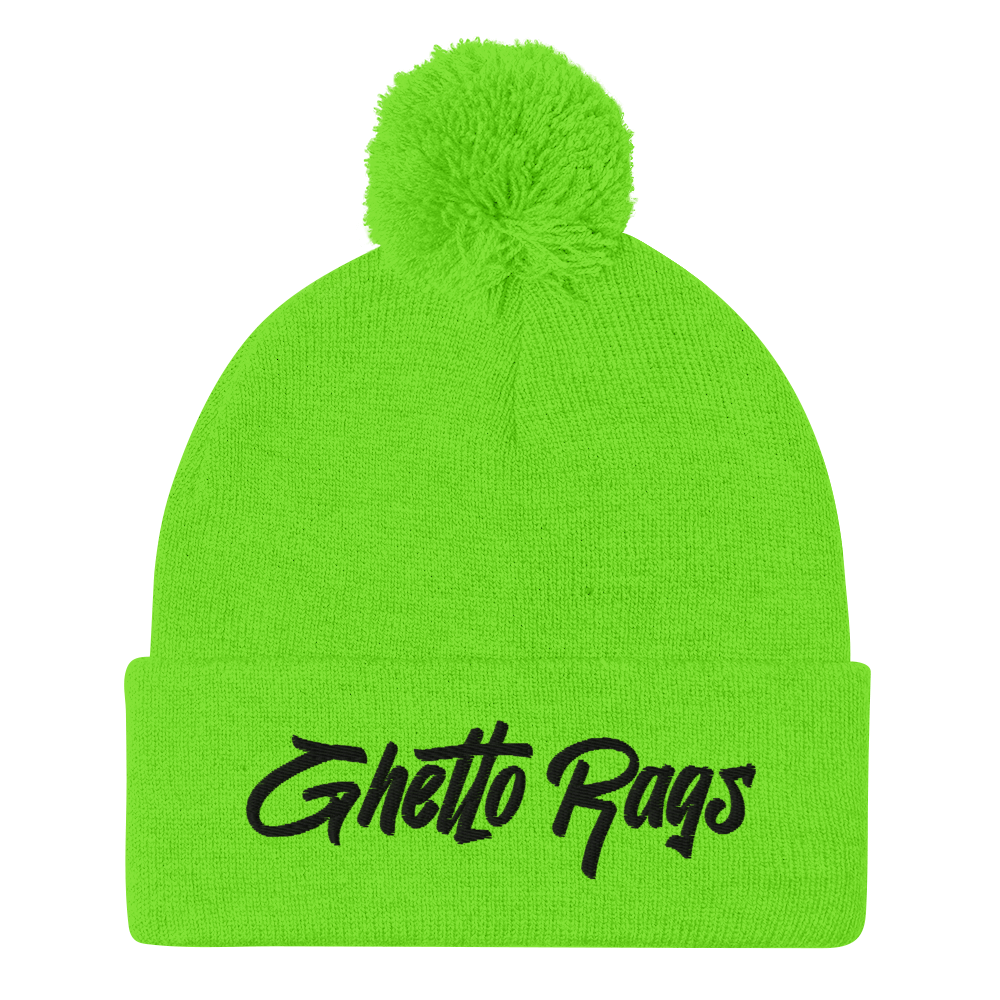 Ghetto Rags Letters Beanie - Ghetto Rags
