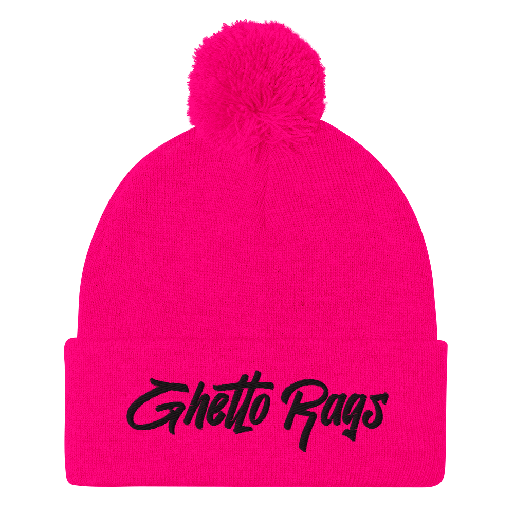 Ghetto Rags Letters Beanie - Ghetto Rags