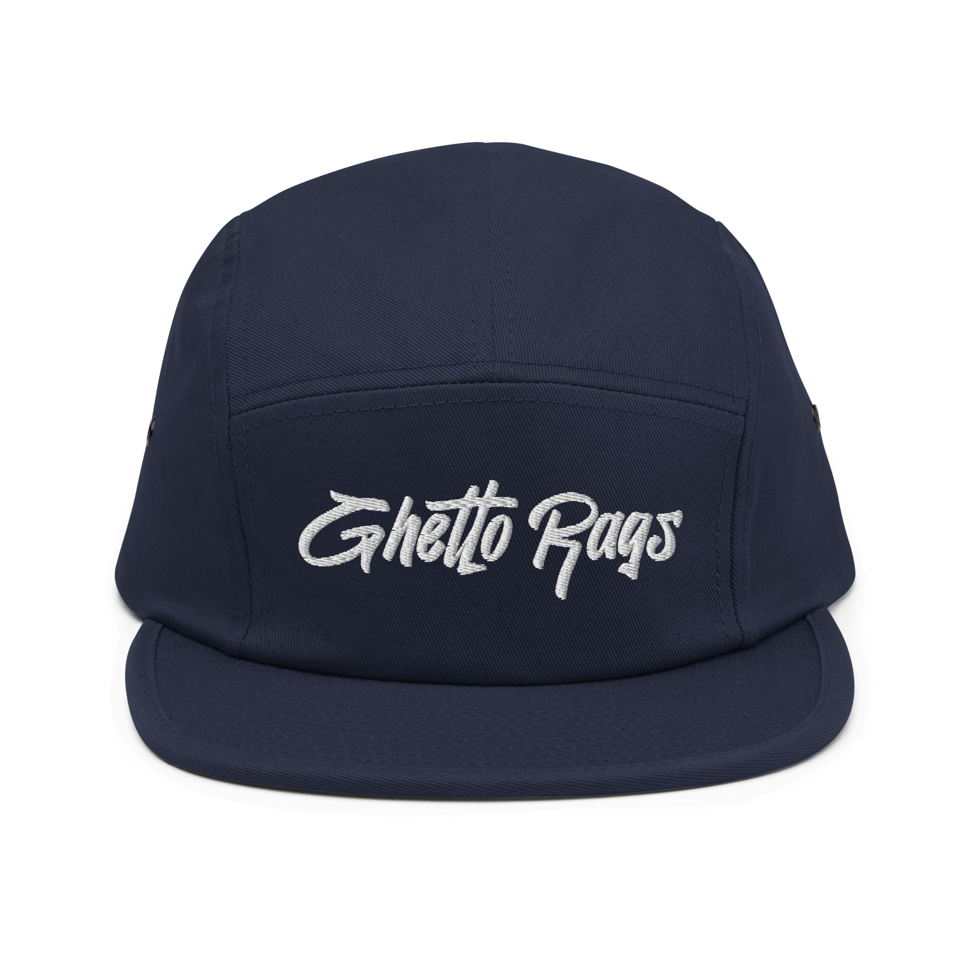 Ghetto Rags Letters Five Panel Hat - Ghetto Rags