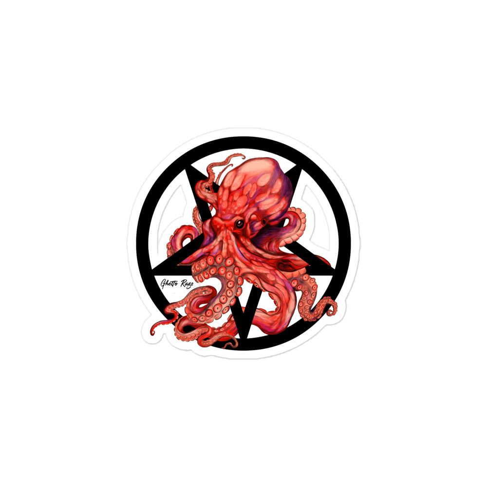 Ghetto Rags Octostar Stickers - Ghetto Rags