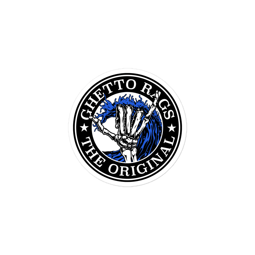 Shaka Sticker - Ghetto Rags