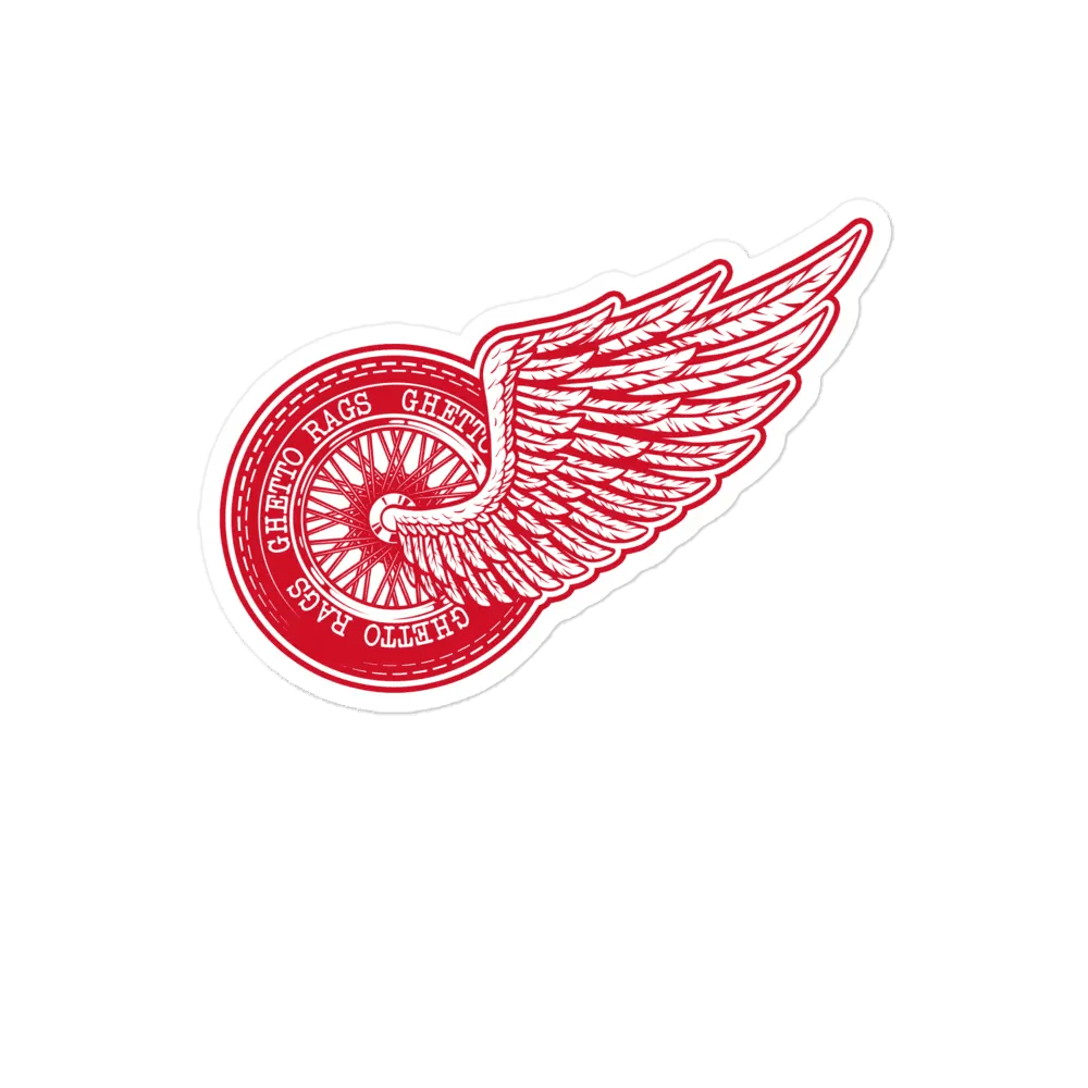 The Wings Sticker - Ghetto Rags