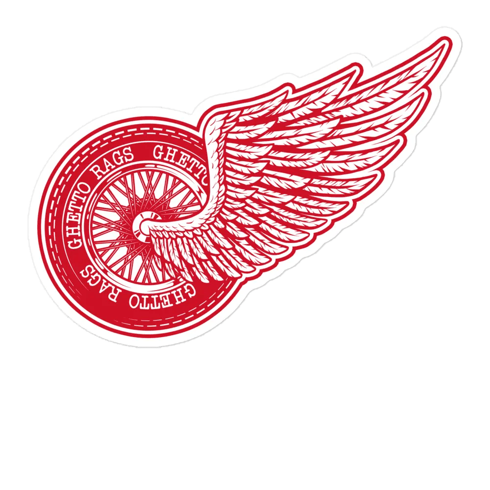 The Wings Sticker - Ghetto Rags
