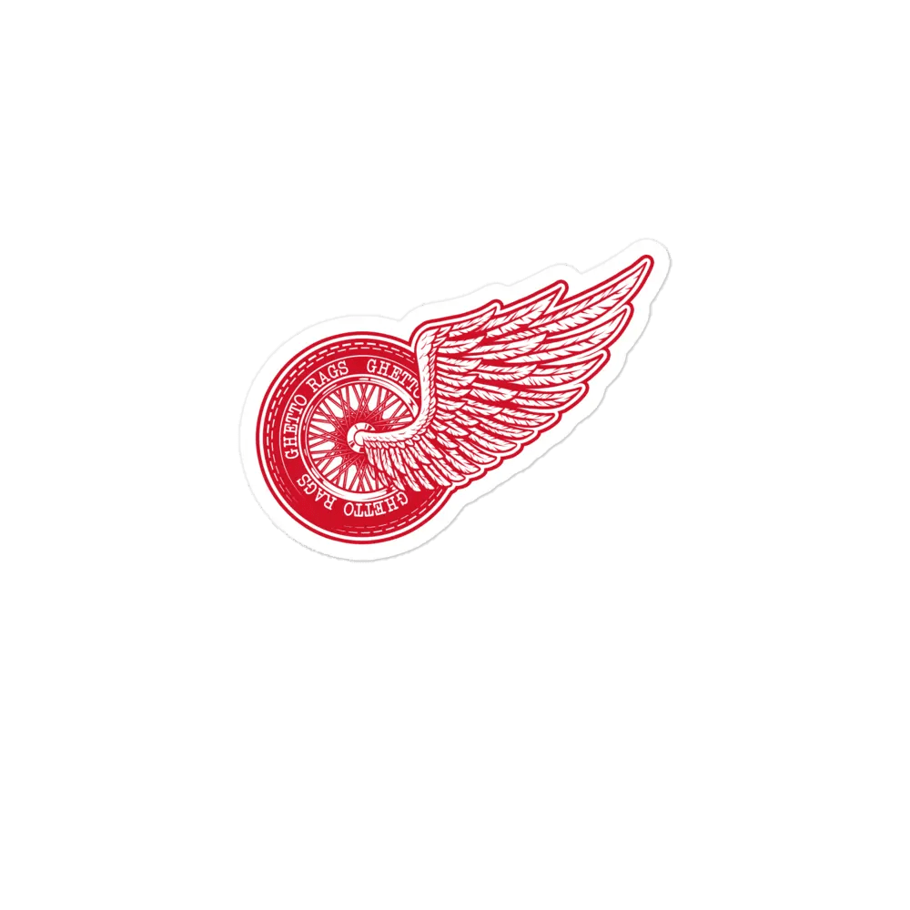 The Wings Sticker - Ghetto Rags
