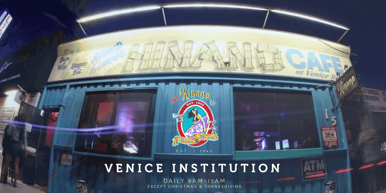 Bar - Hinano Cafe in Venice Beach - Ghetto Rags