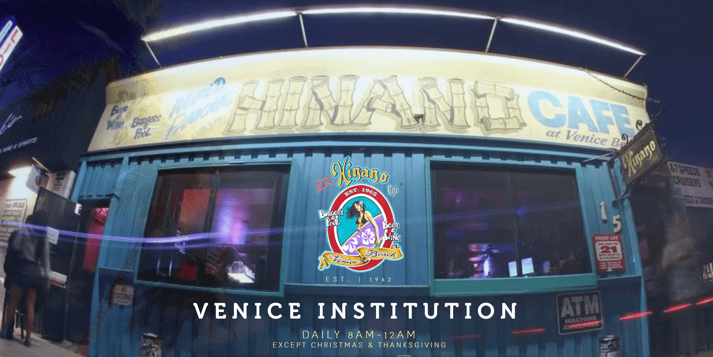 Bar - Hinano Cafe in Venice Beach - Ghetto Rags