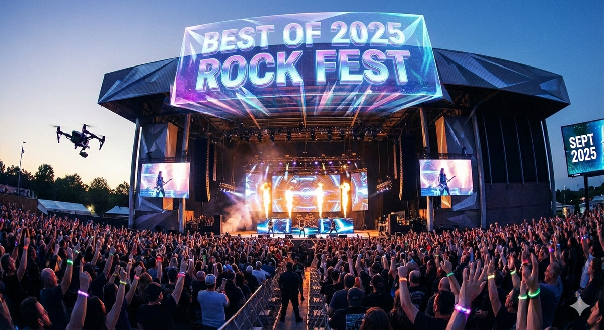 Rock Concert Collection Best Heavy Rock Concerts of 2025: Loud, Brutal, and Unapologetic