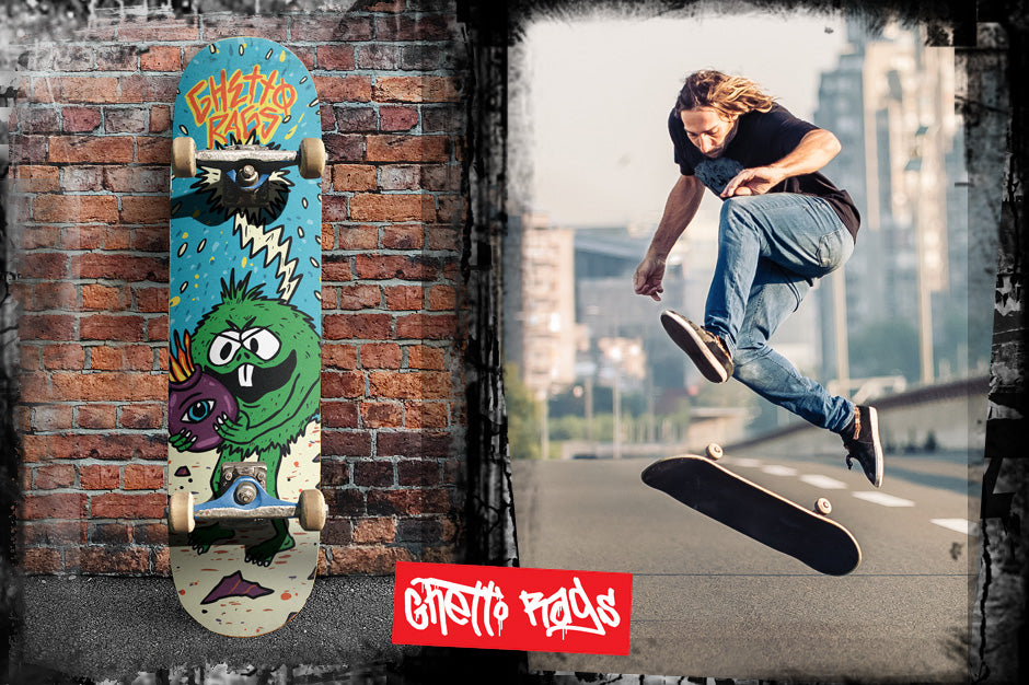 Ghetto Green Guy Skateboard - A Revolution in the Urban Skate Culture