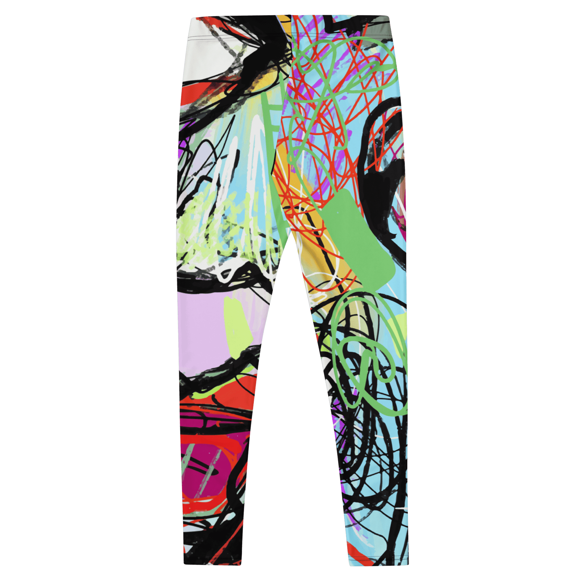 Abstract Leggings - Ghetto Rags