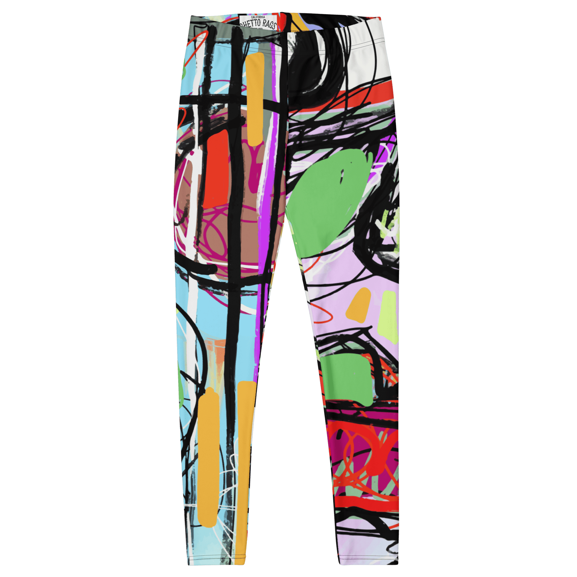 Abstract Leggings - Ghetto Rags