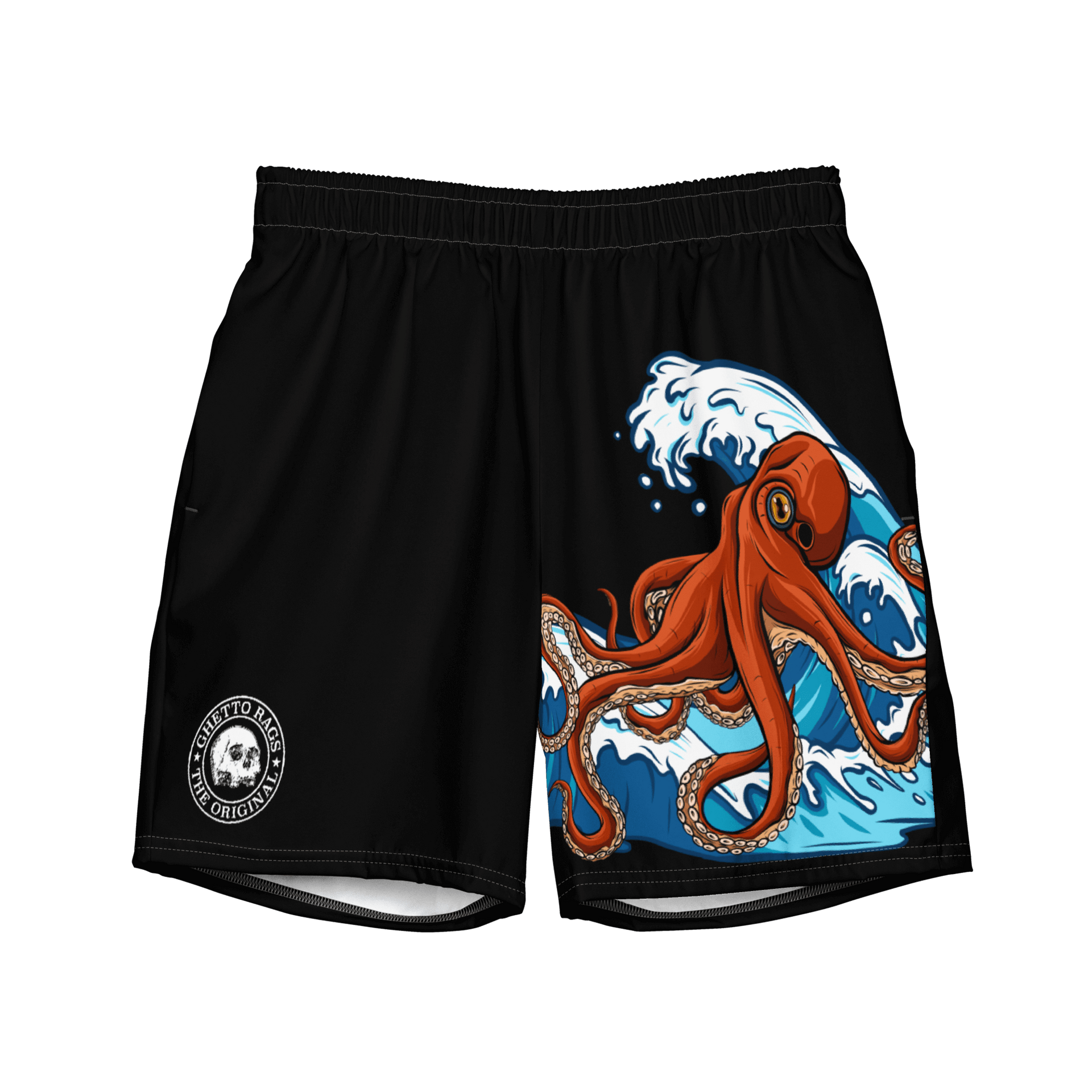 Ghetto Rags Octo Swim Trunks