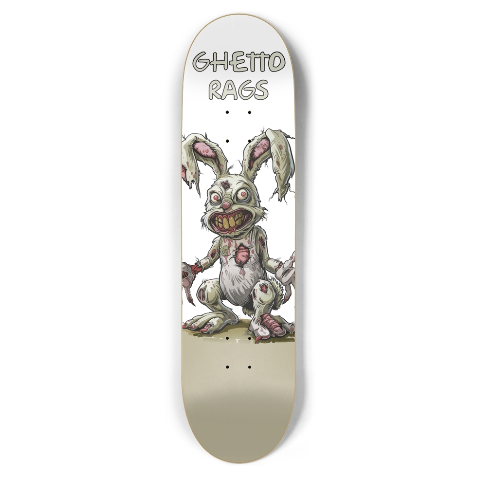 Bad Bunny Skateboard - Ghetto Rags