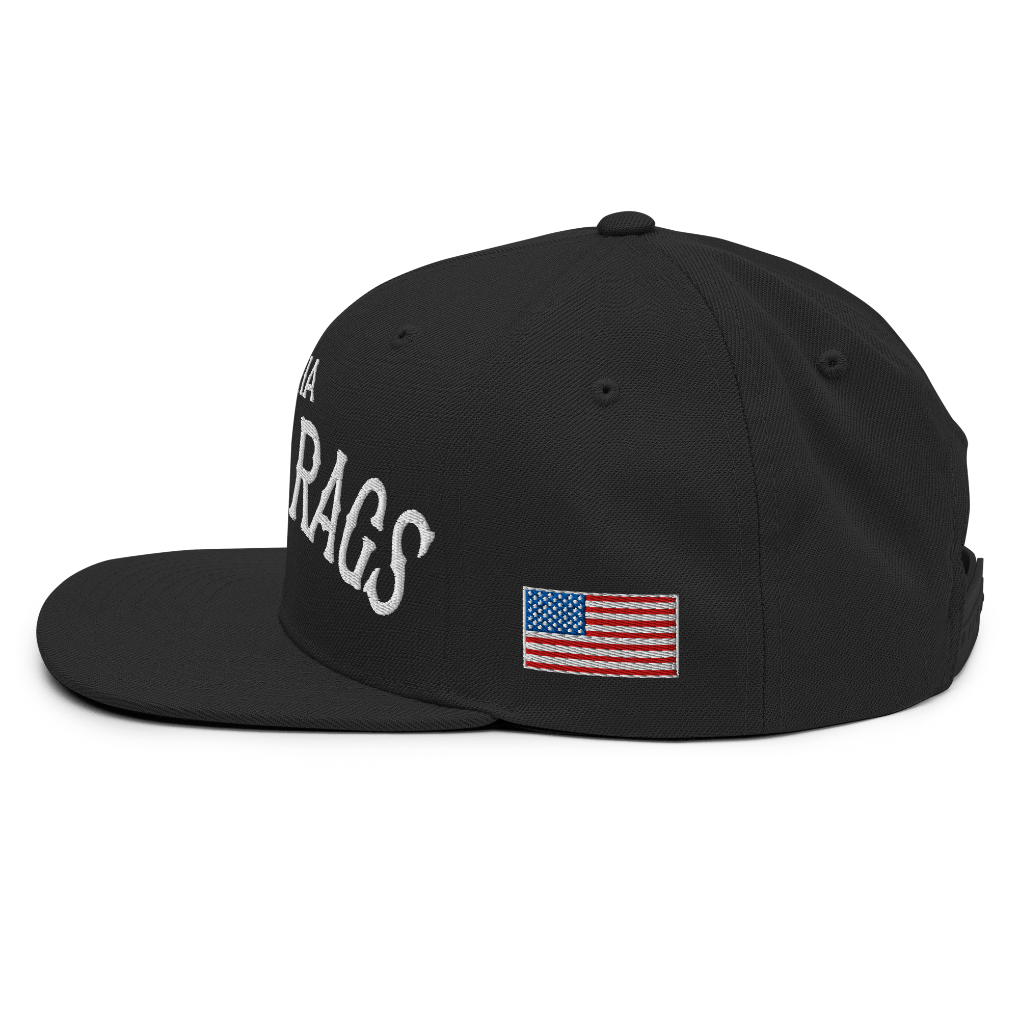 Cali Ghetto Rags Snapback Hat - Ghetto Rags