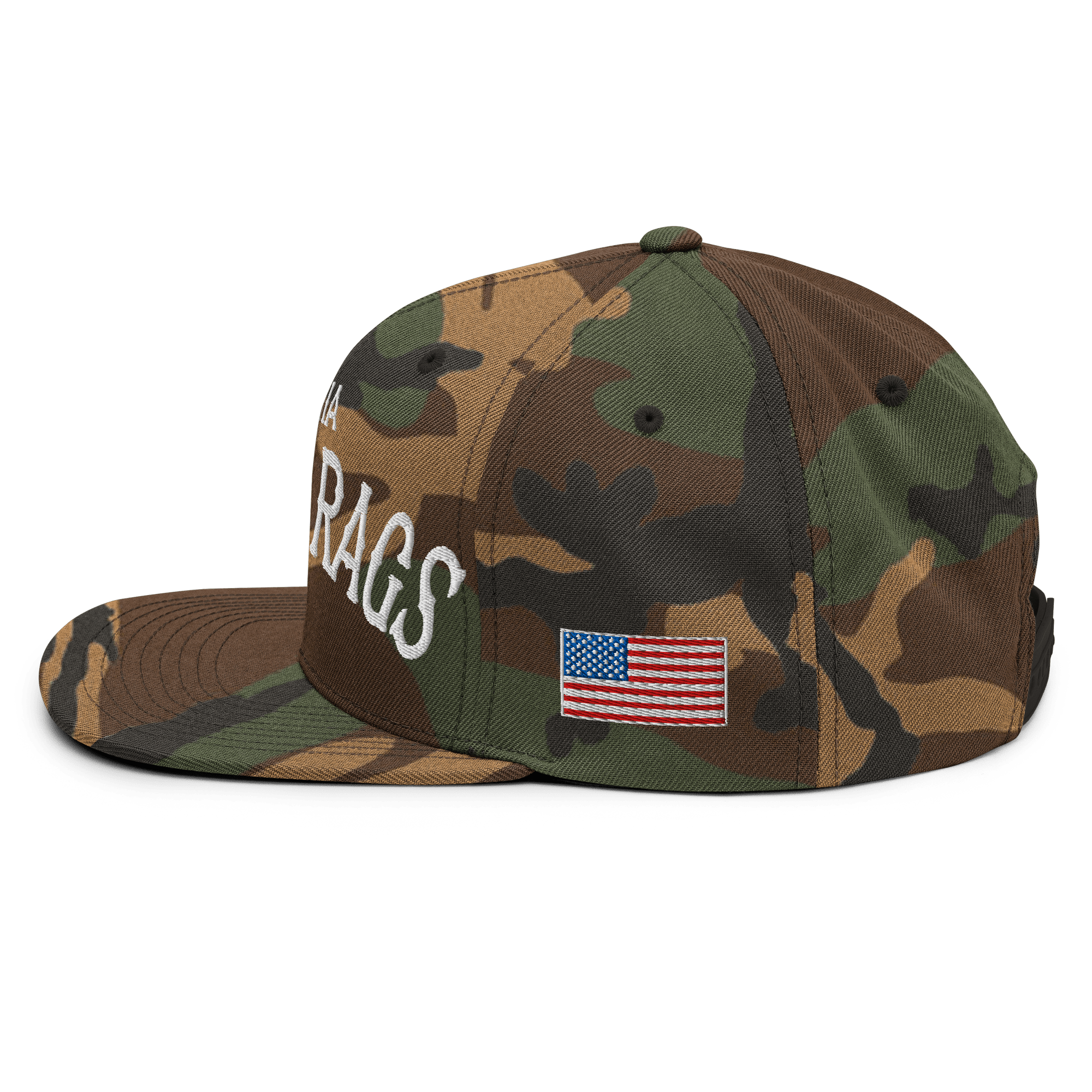 Cali Ghetto Rags Snapback Hat - Ghetto Rags