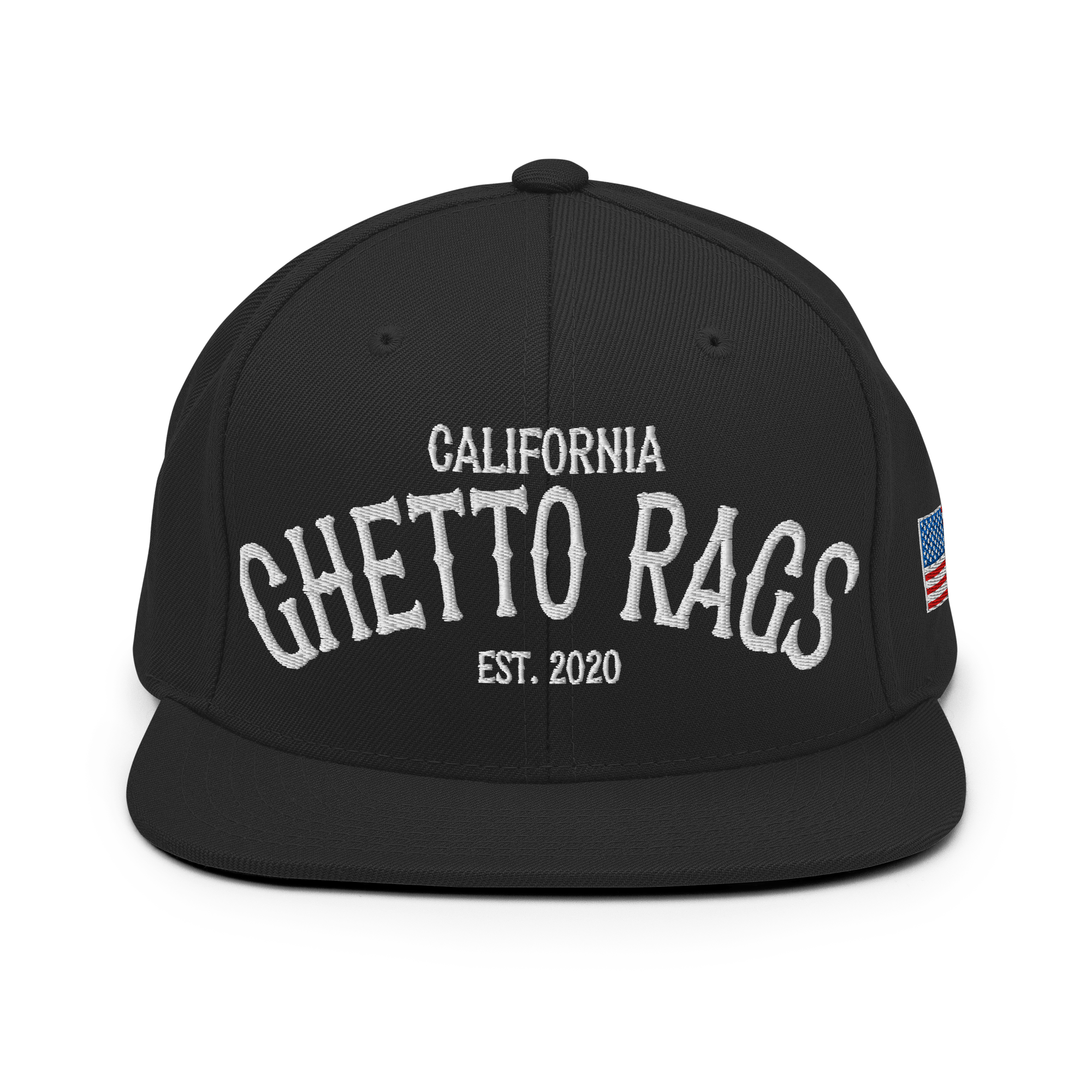 Cali Ghetto Rags Snapback Hat - Ghetto Rags
