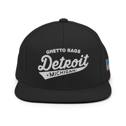Ghetto Rags Detroit Snapback Hat