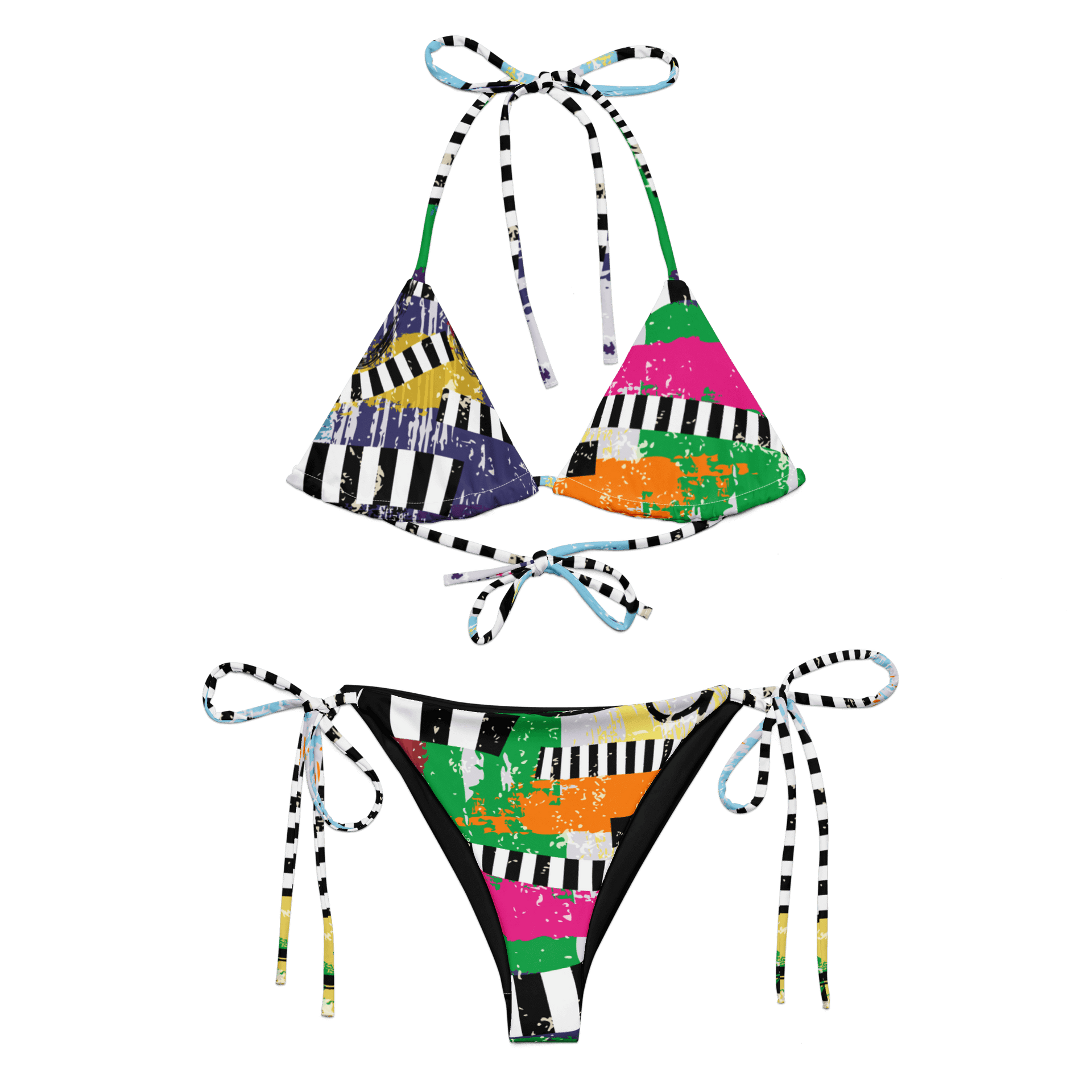 Ghetto Art String Bikini - Ghetto Rags