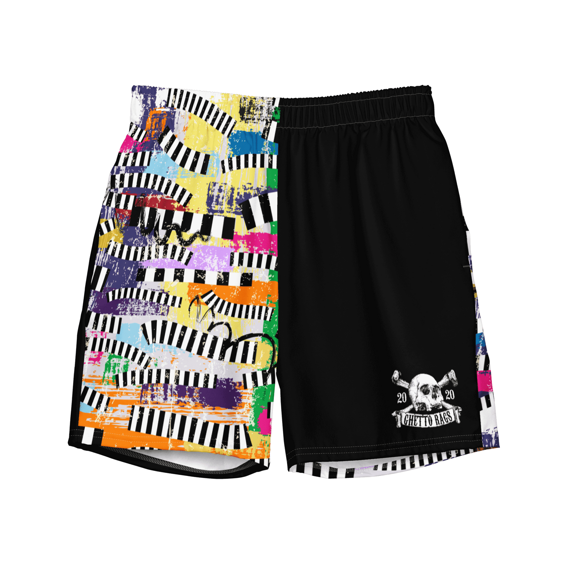 Ghetto Art Swim Trunks - Ghetto Rags