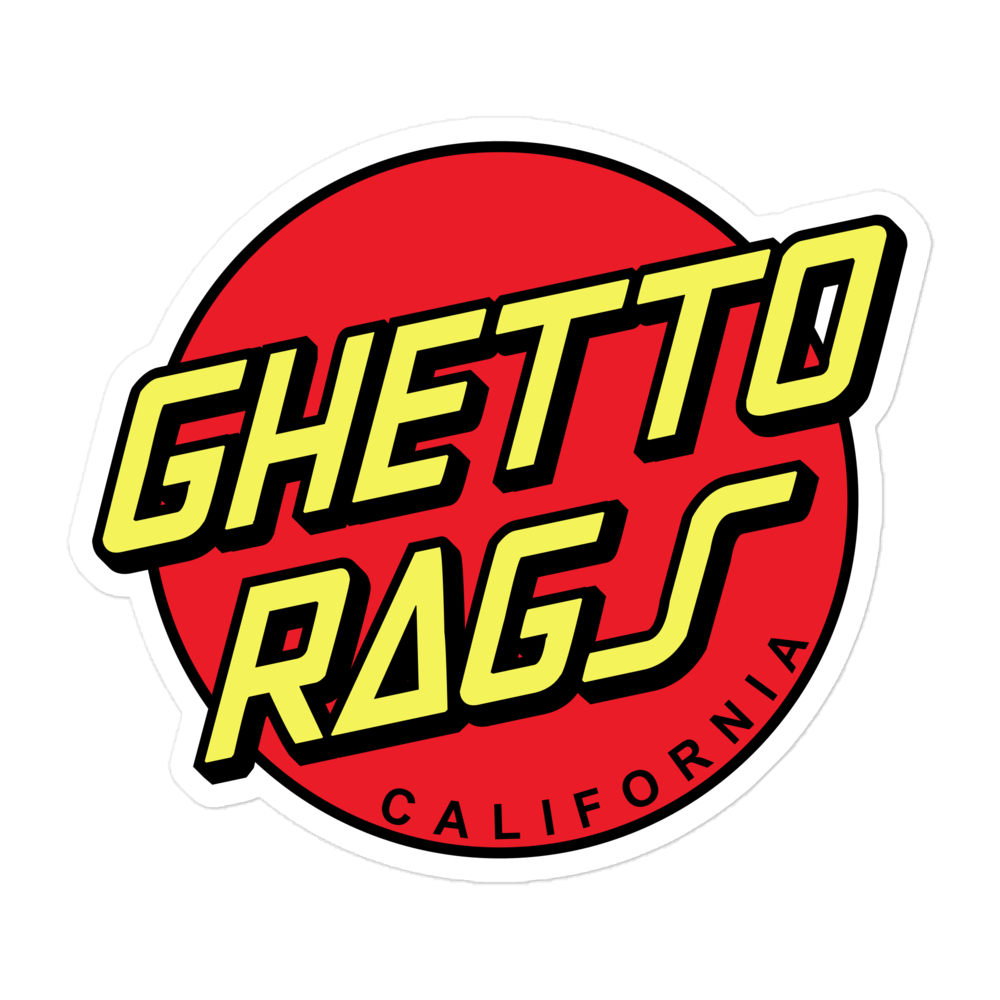 Ghetto Cruz Sticker - Ghetto Rags