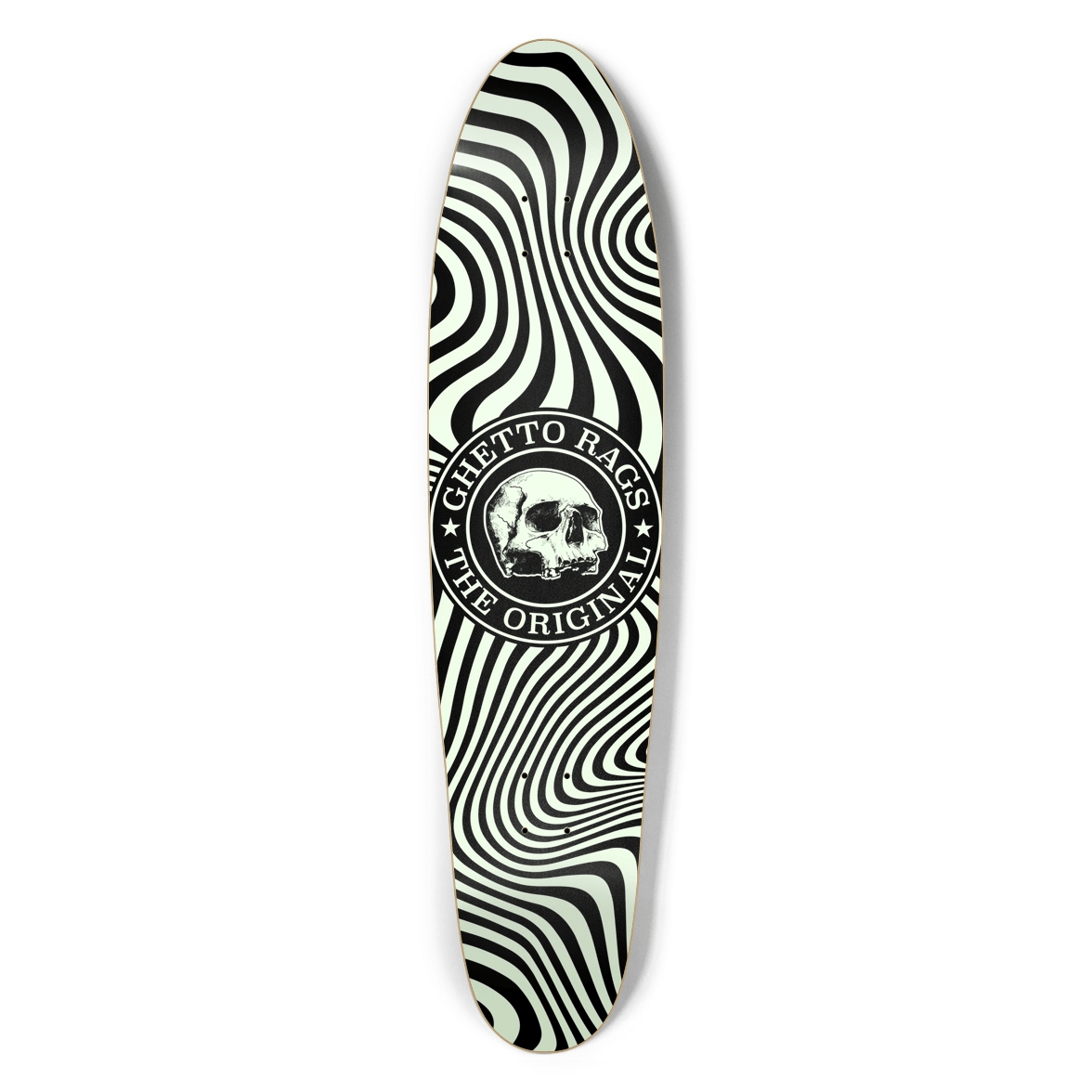 Ghetto Rags Glow Longboard - Ghetto Rags