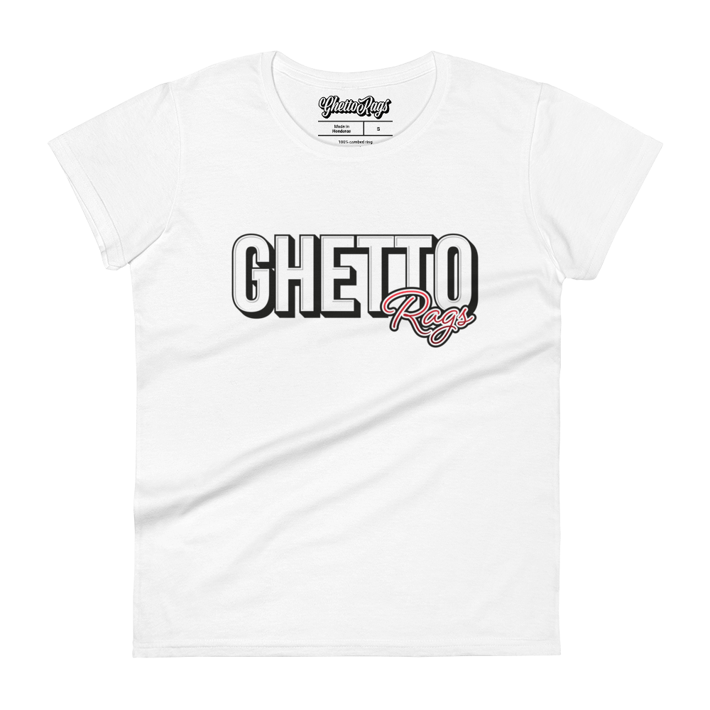 Ghetto Rags Logo Womens - Ghetto Rags