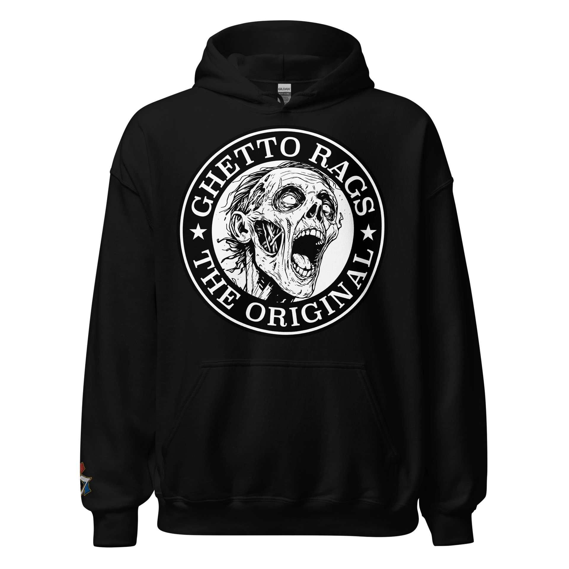 Ghetto Rags Zombie Hoodie - Ghetto Rags