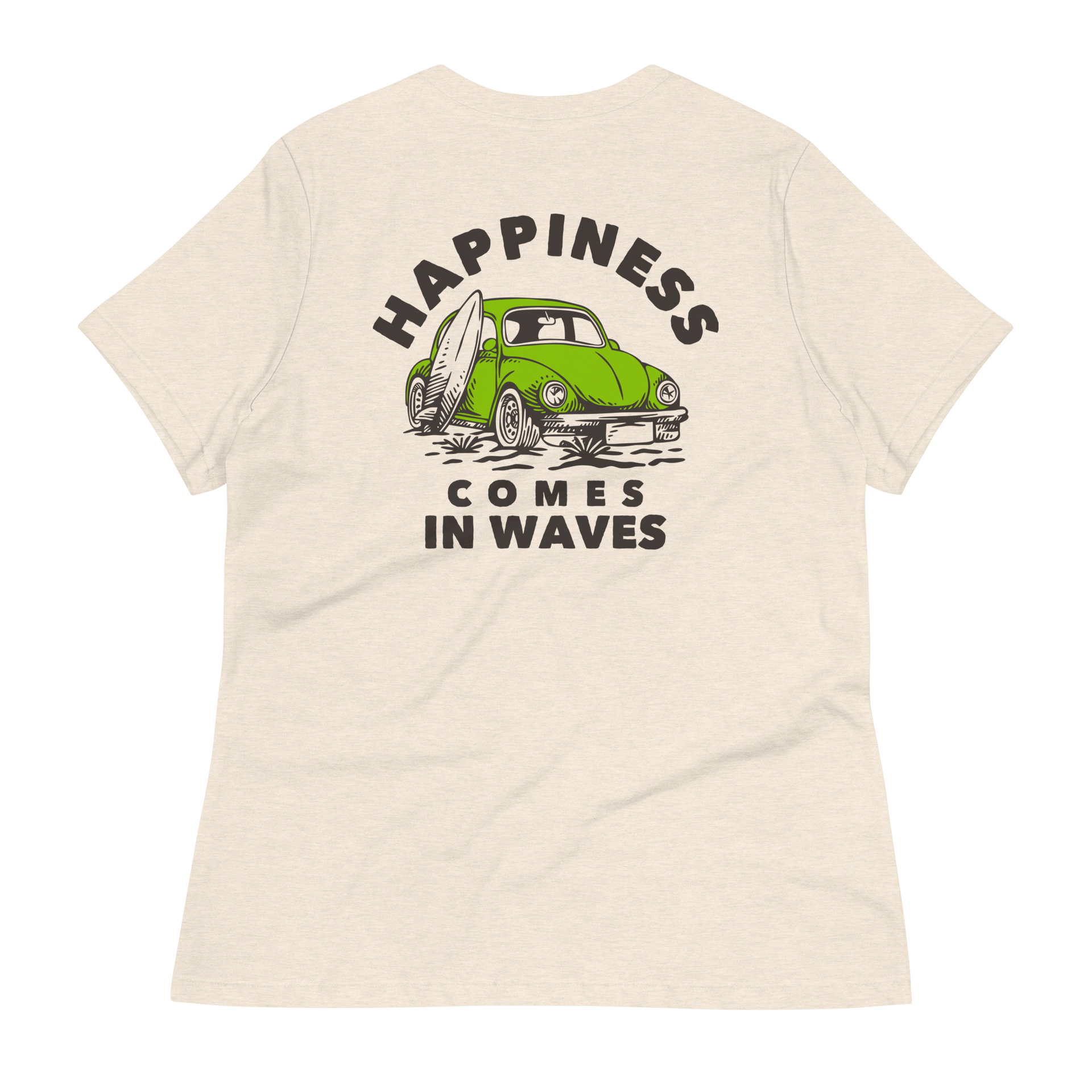 Happiness Comes in Waves Womens - Ghetto Rags