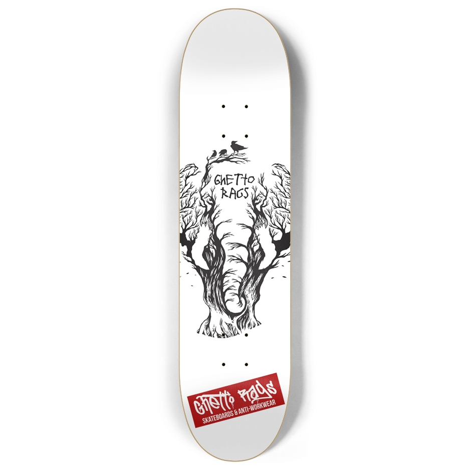 Hidden Elephant Skateboard - Ghetto Rags
