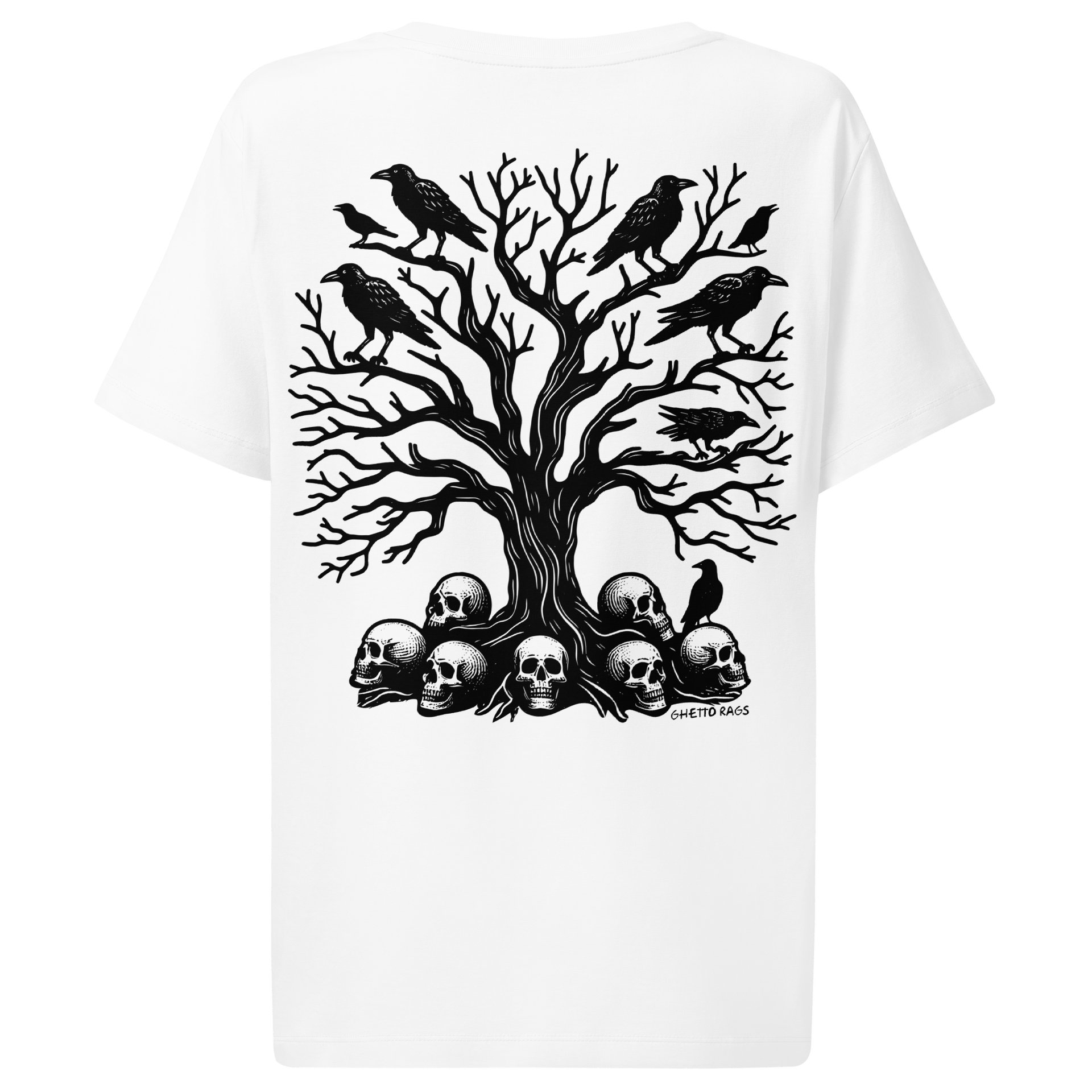 Raven Tree Women’s Organic T-shirt - Ghetto Rags