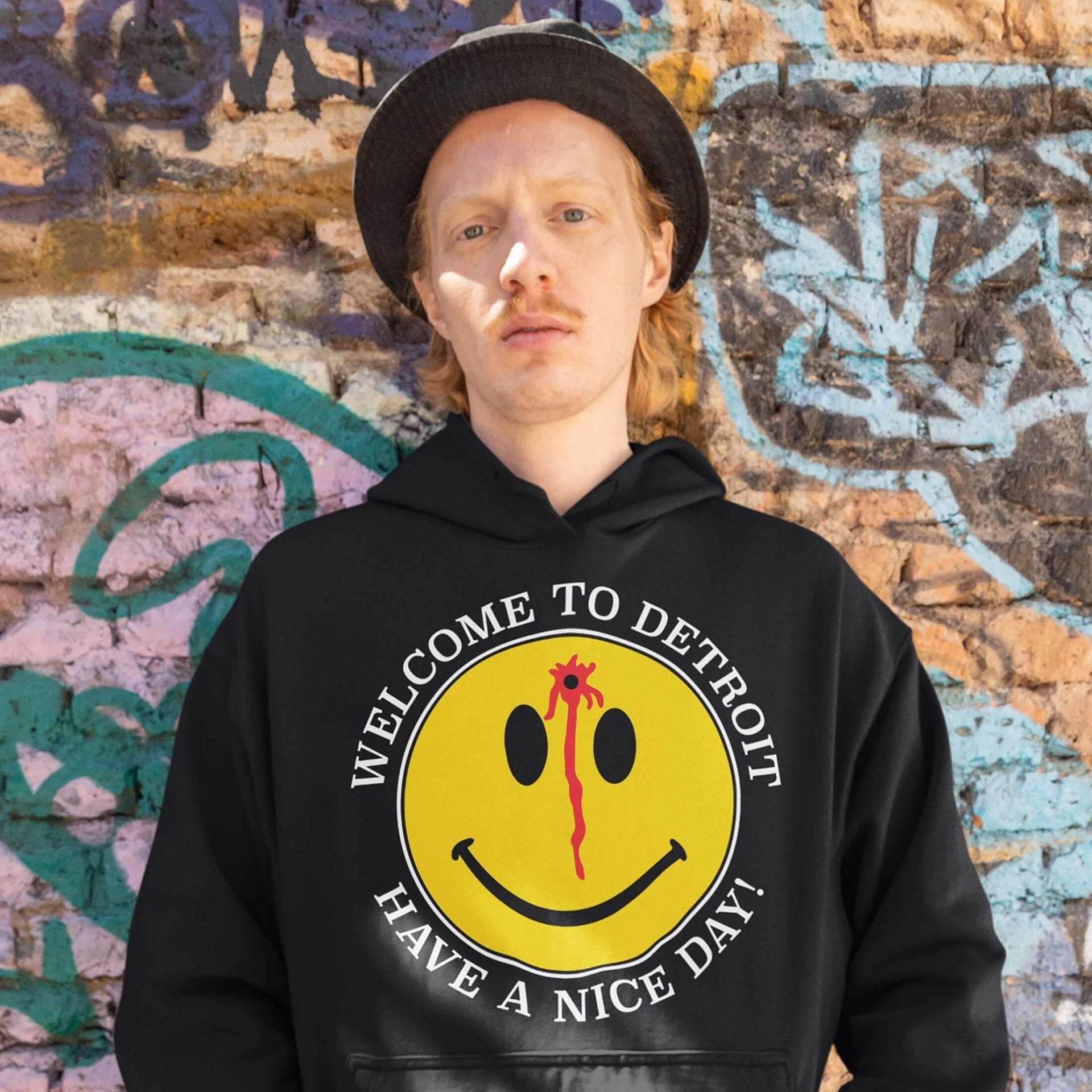 Welcome to Detroit Hoodie - Ghetto Rags