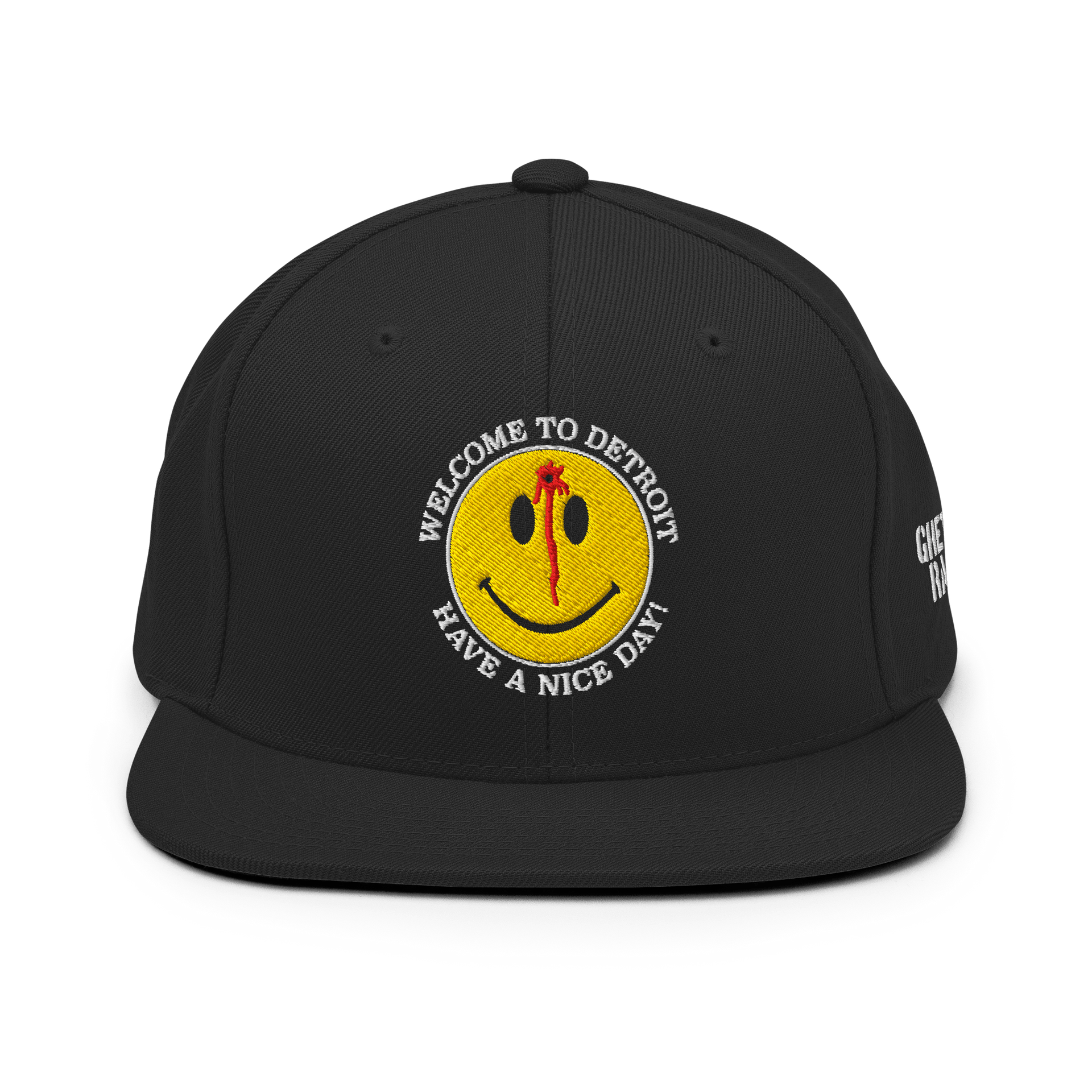 Welcome to Detroit Snapback Hat - Ghetto Rags