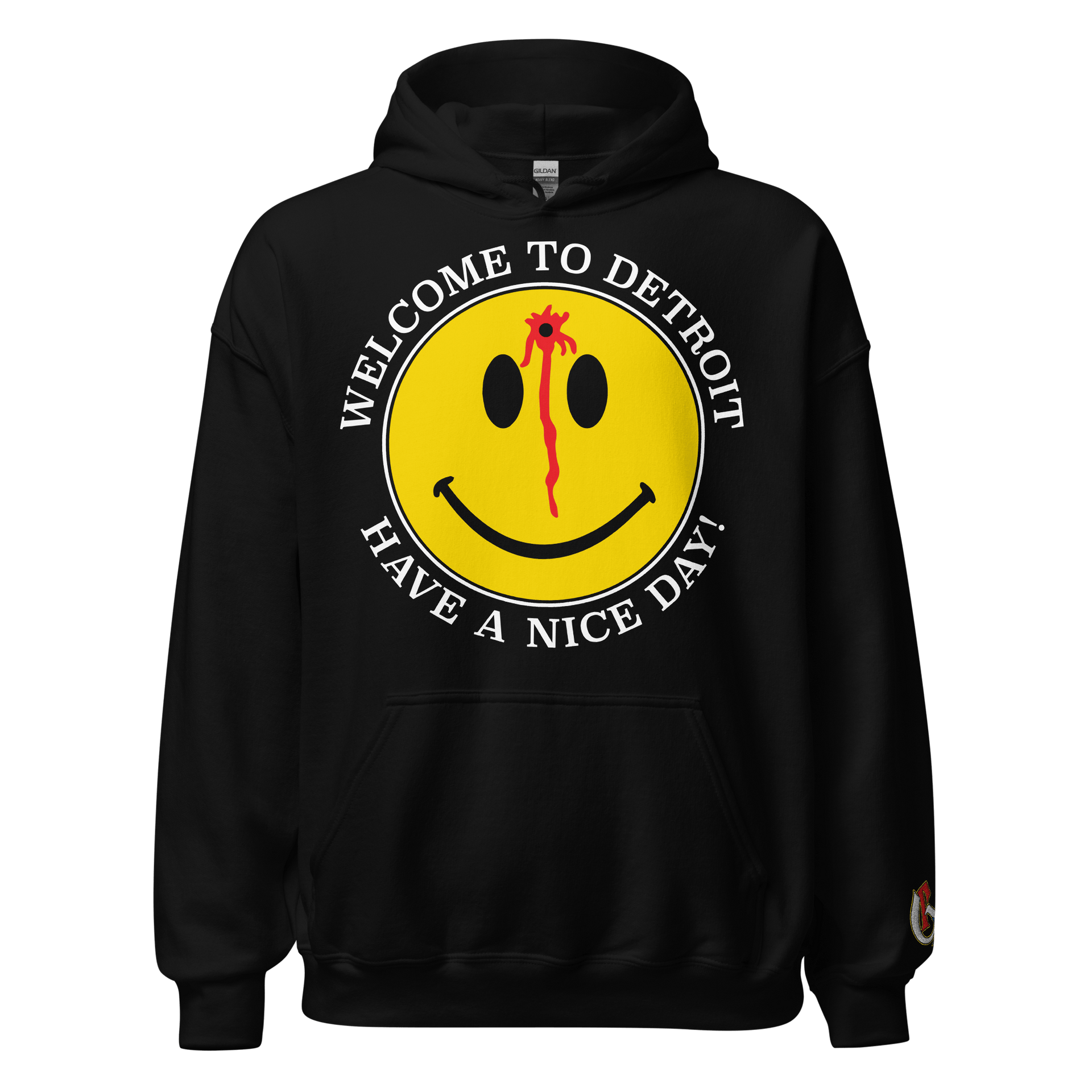 Women's Welcome to Detroit Hoodie - Ghetto Rags