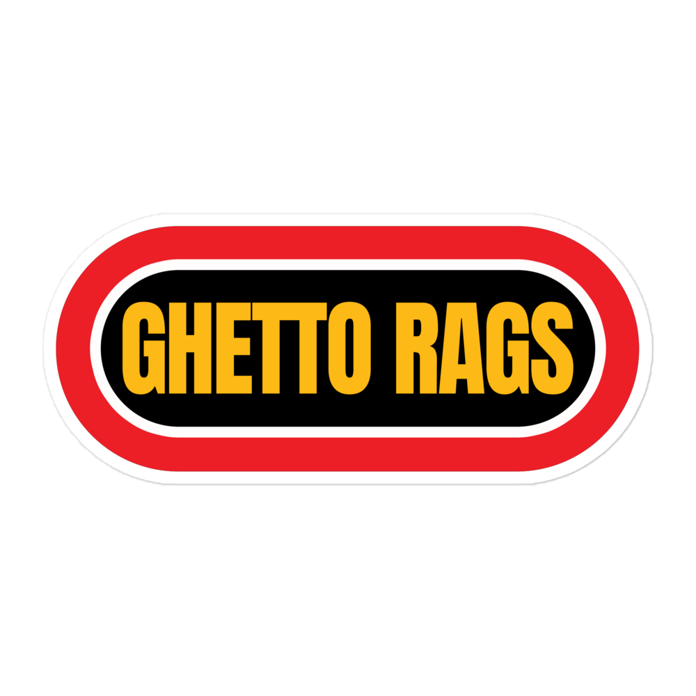 WRIF Ghetto Sticker - Ghetto Rags