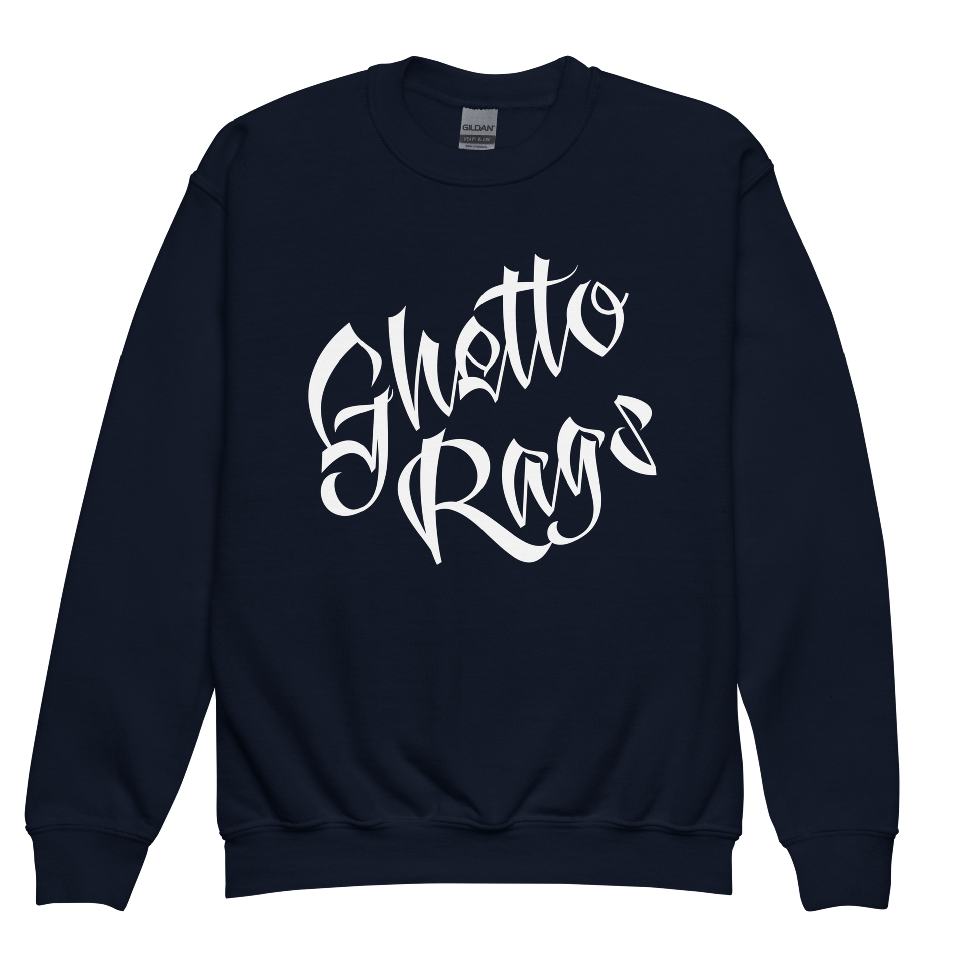 Ghetto Rags Script Kids Crewneck